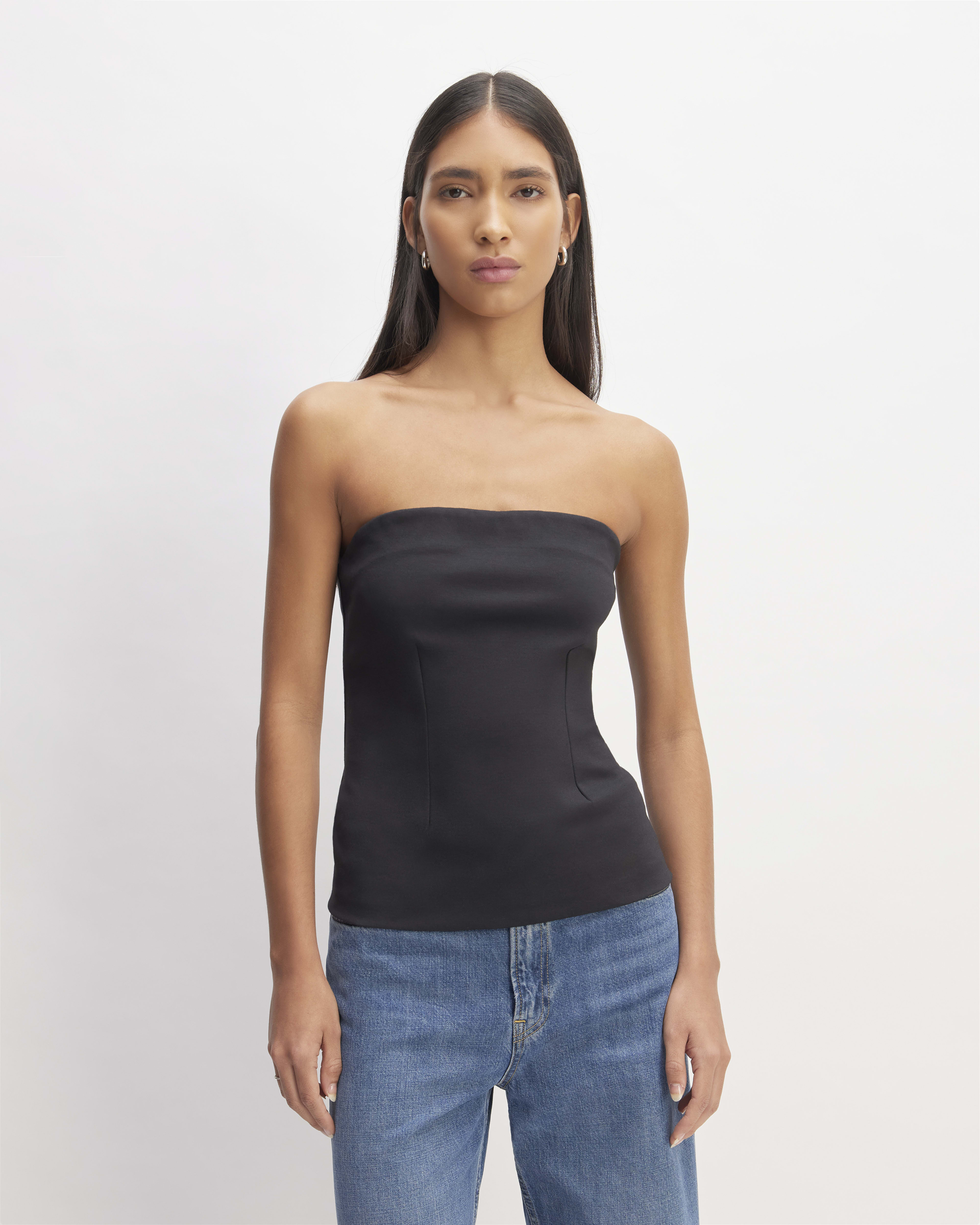 The Dream Tube Top Black – Everlane