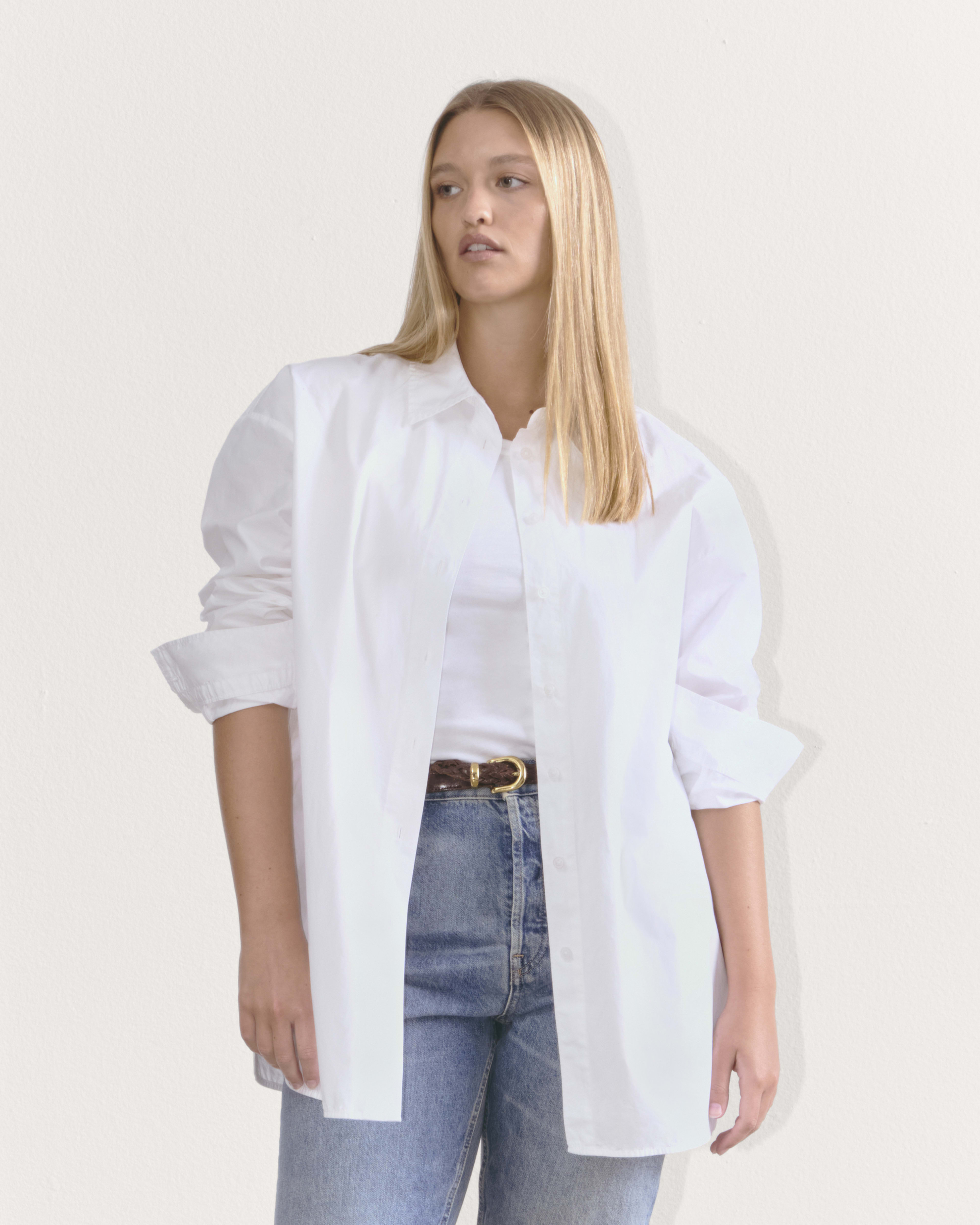 The Supima® Cotton Boyfriend Shirt