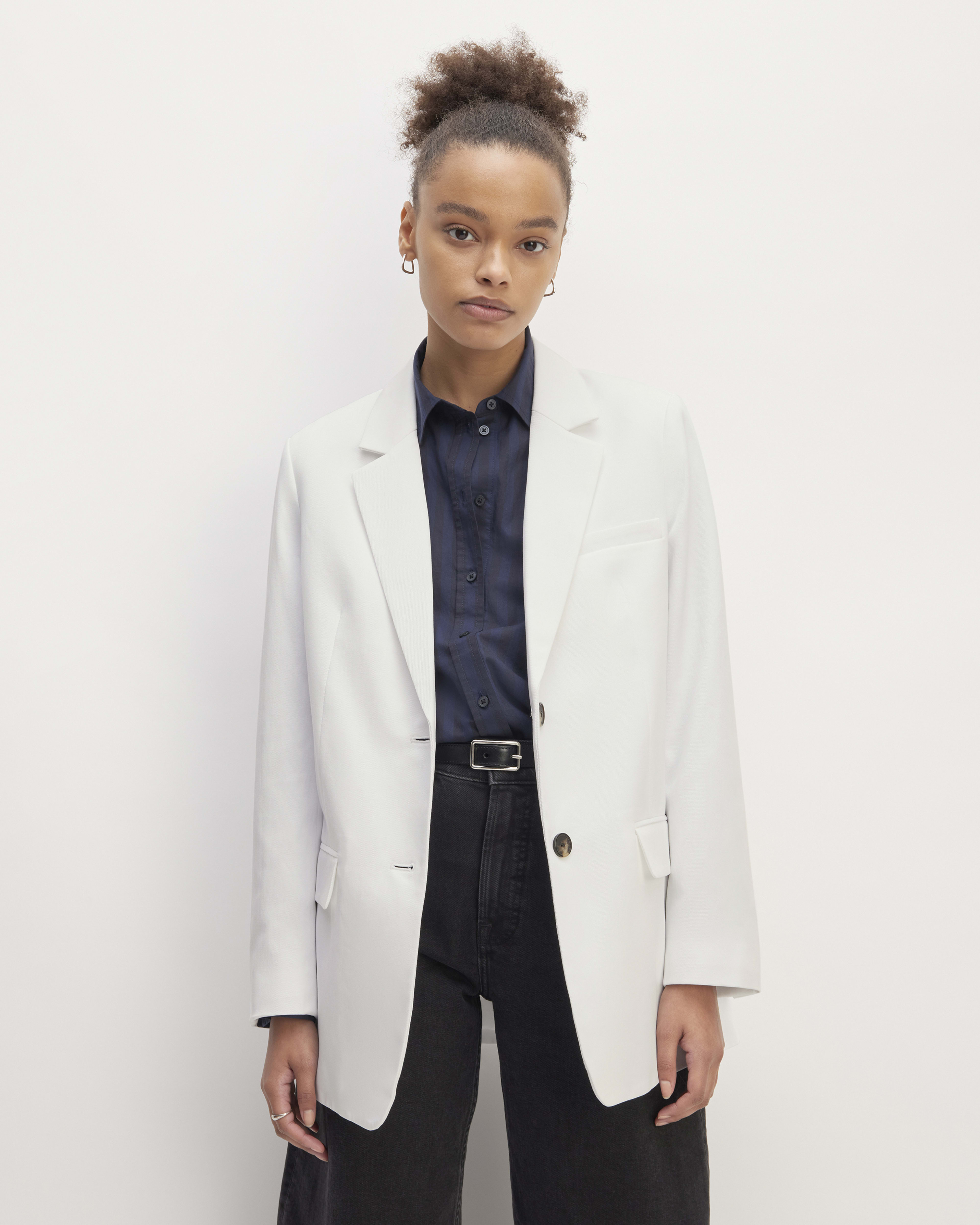 The Linen Oversized Blazer