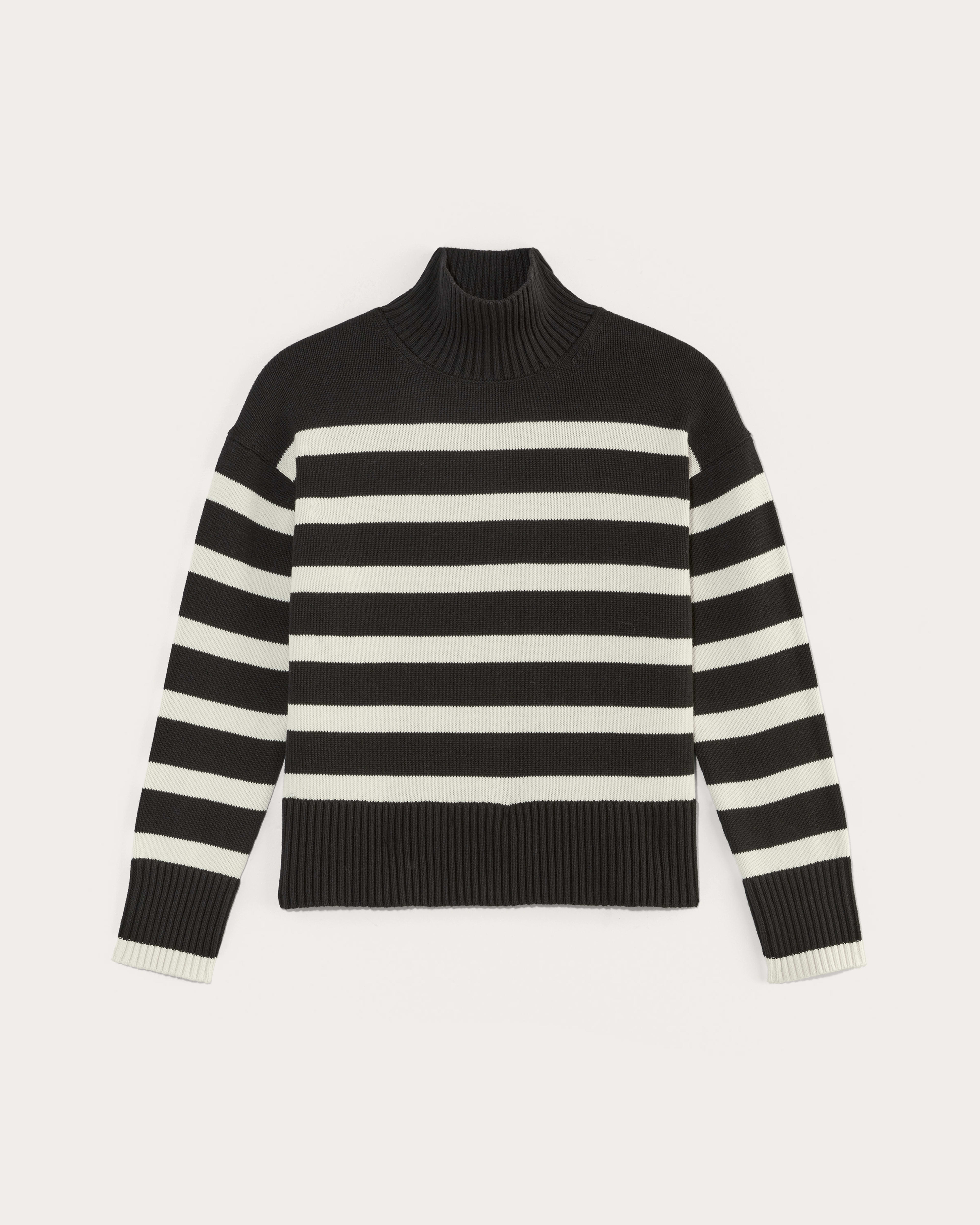 The Boxy Turtleneck in Everyday Cotton