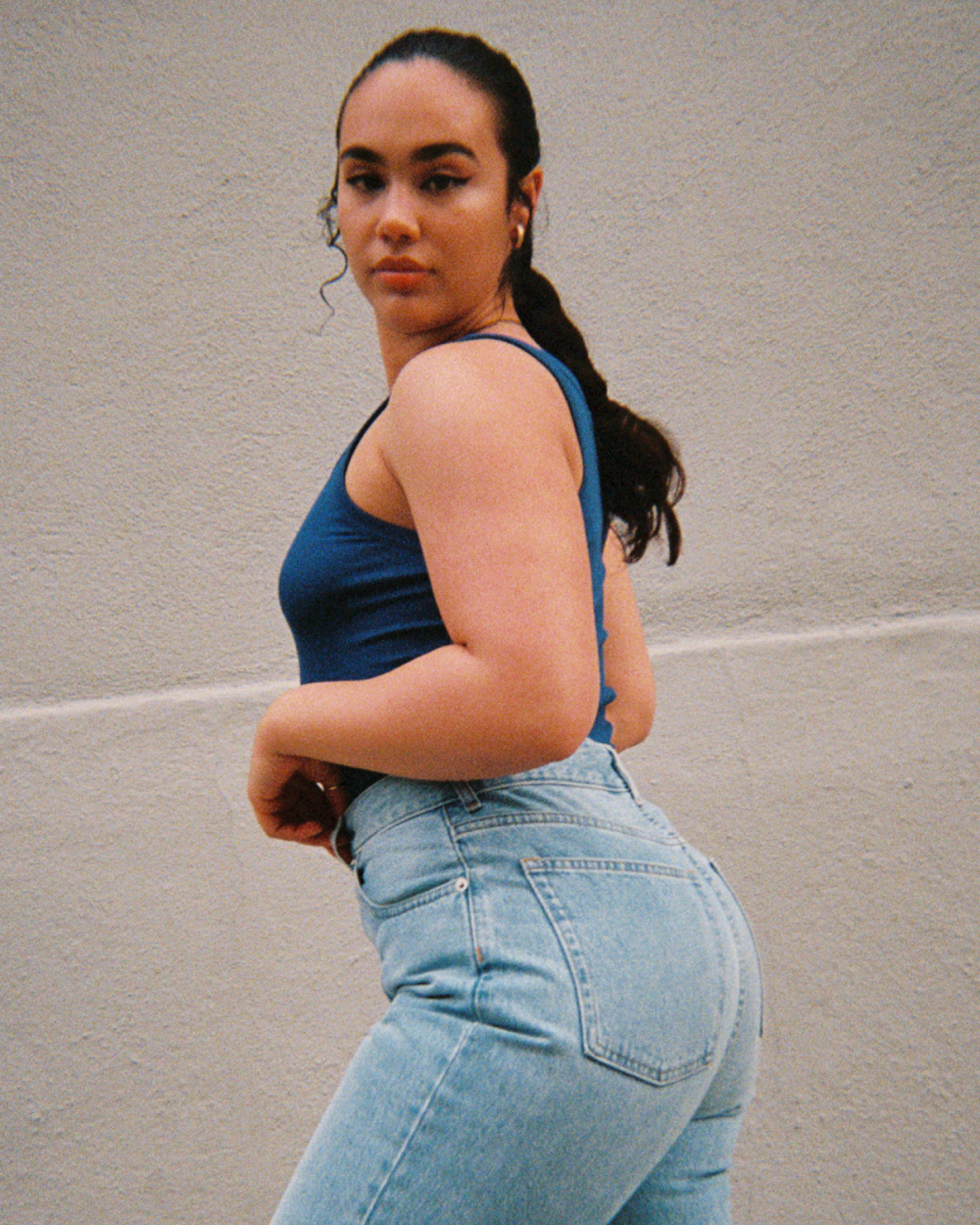 The Curvy ’90s Cheeky® Jean Vintage Sunbleached Blue – Everlane