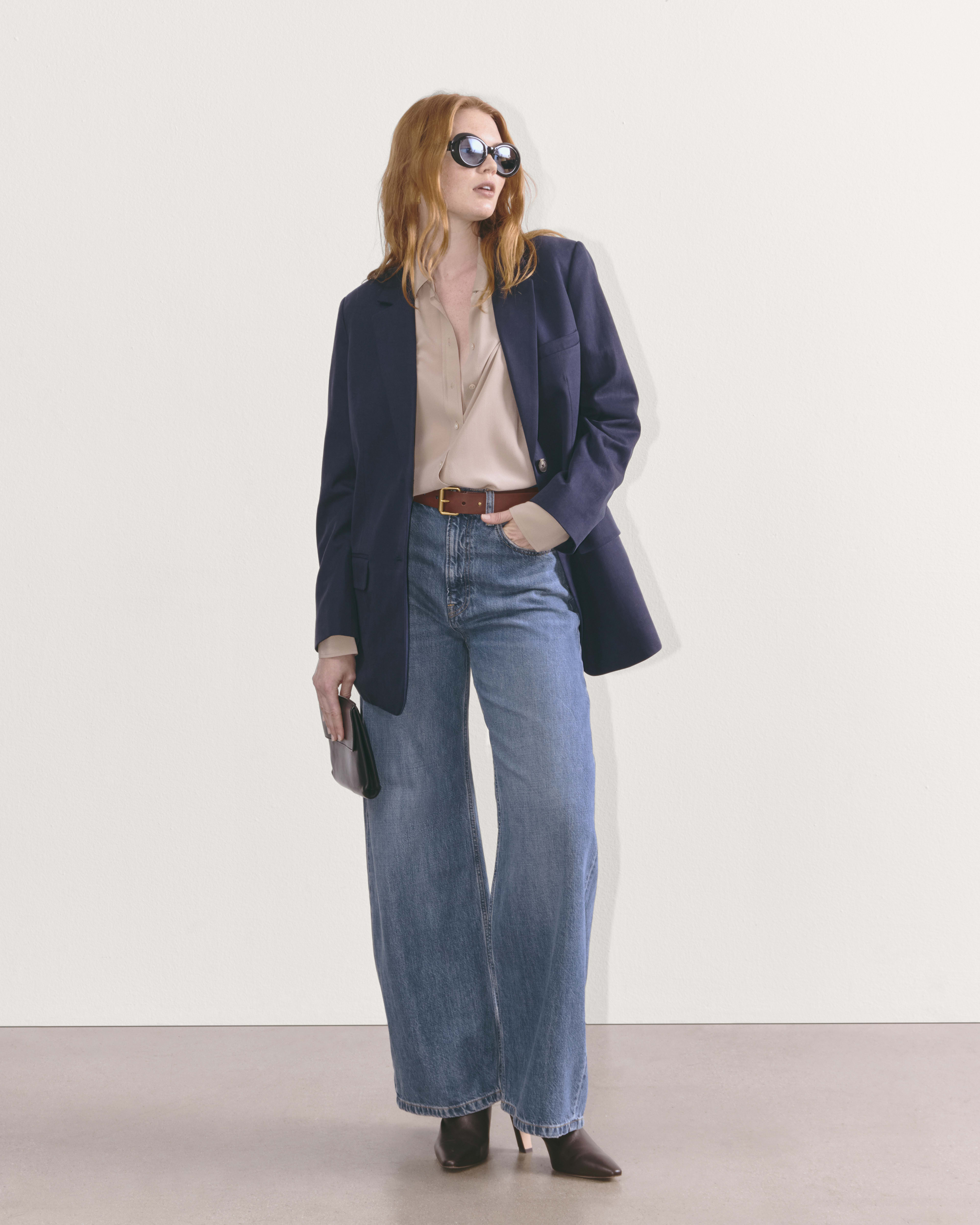 Everlane wide leg denim clearance