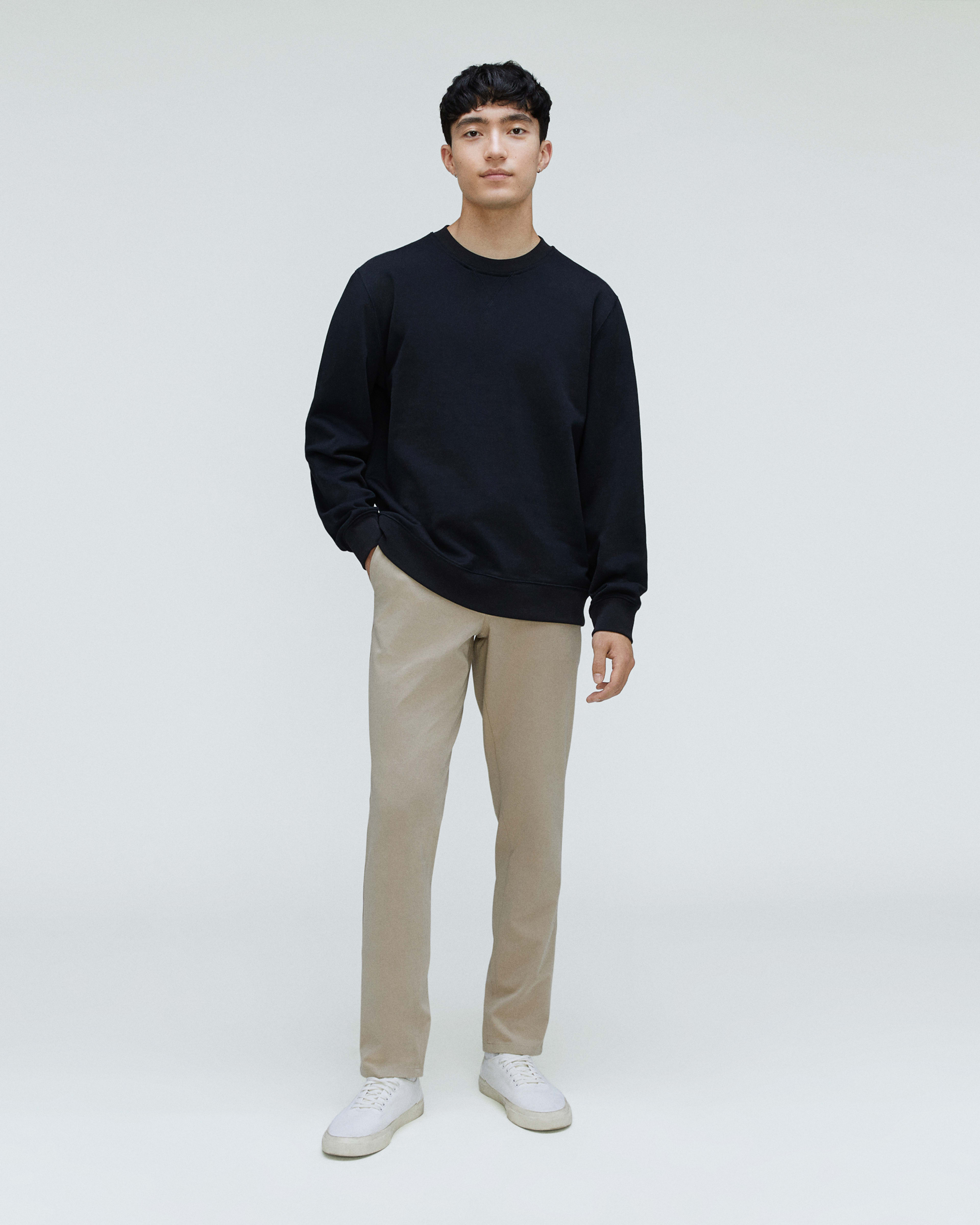 The Performance Chino | Uniform Trench Coat Khaki – Everlane
