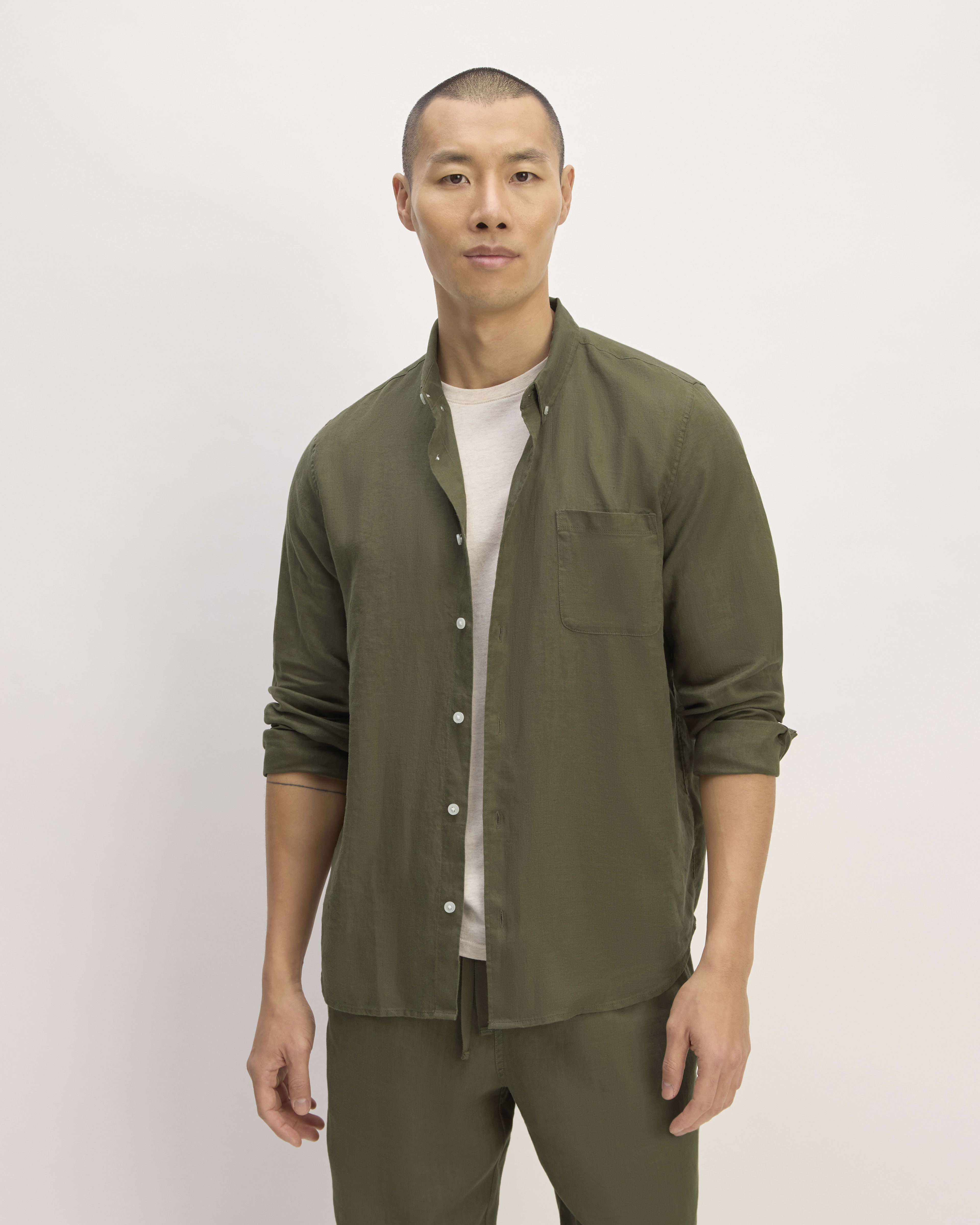 Everlane tuxedo shirt hot sale