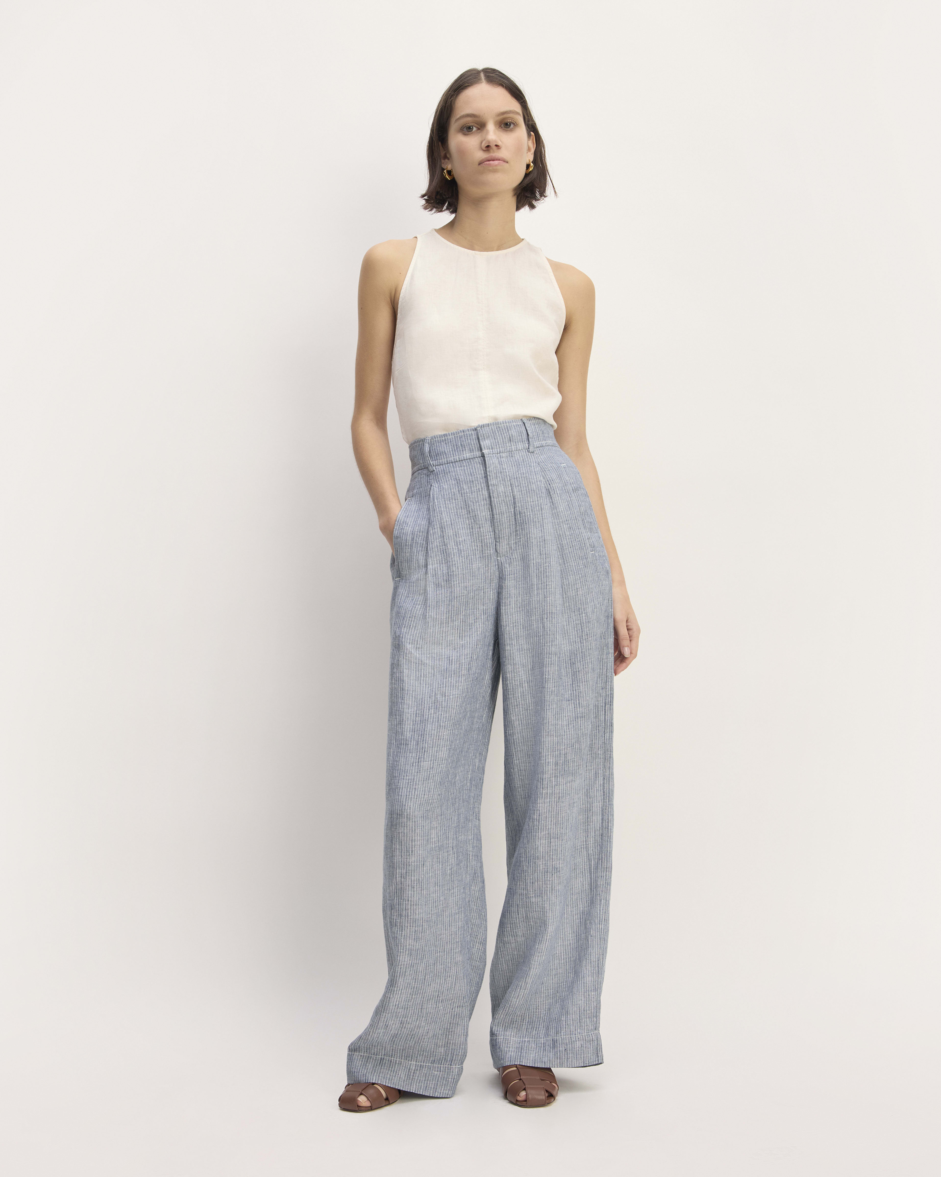 The Linen Way-High® Drape Pant