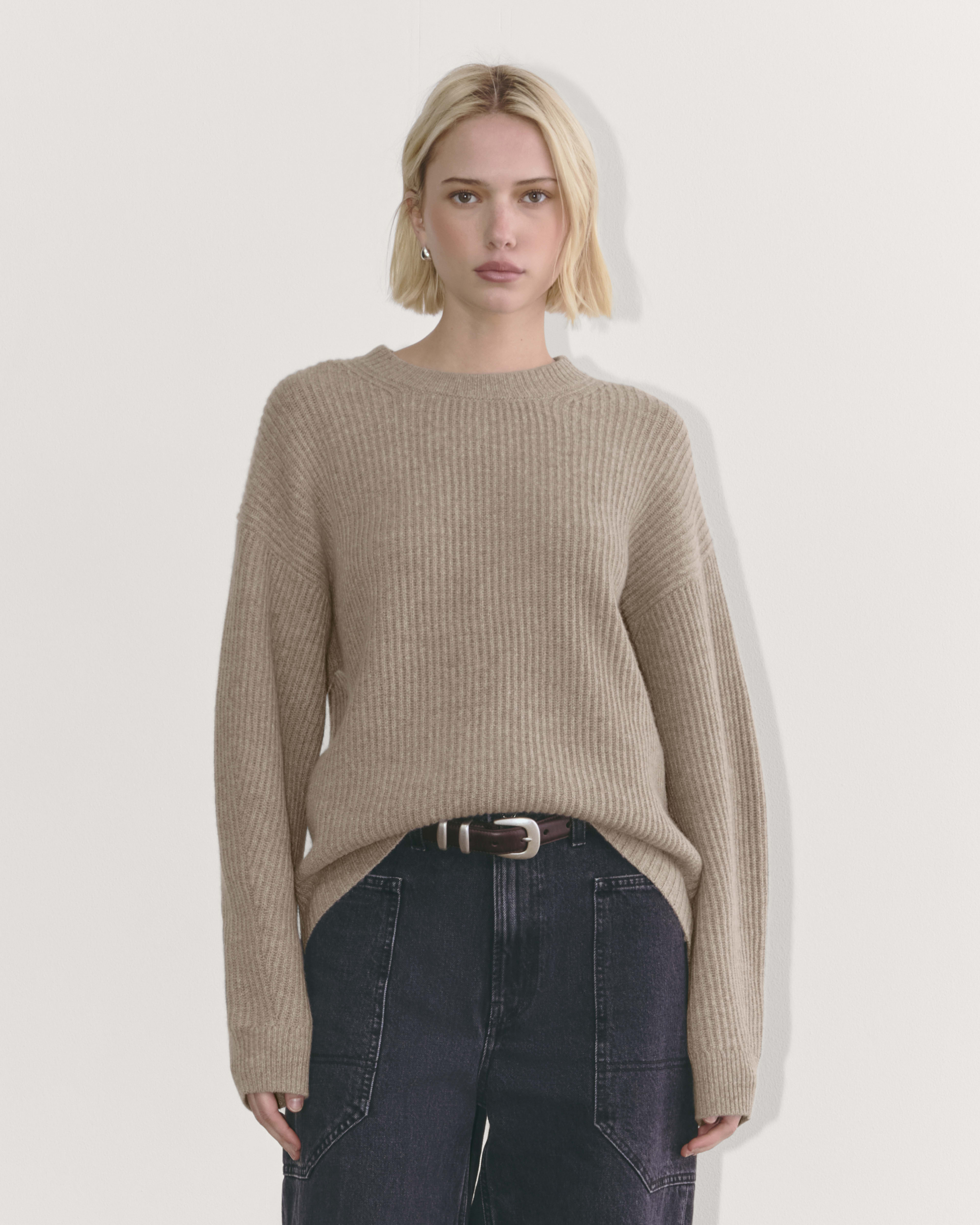 Everlane luxe wool crew best sale