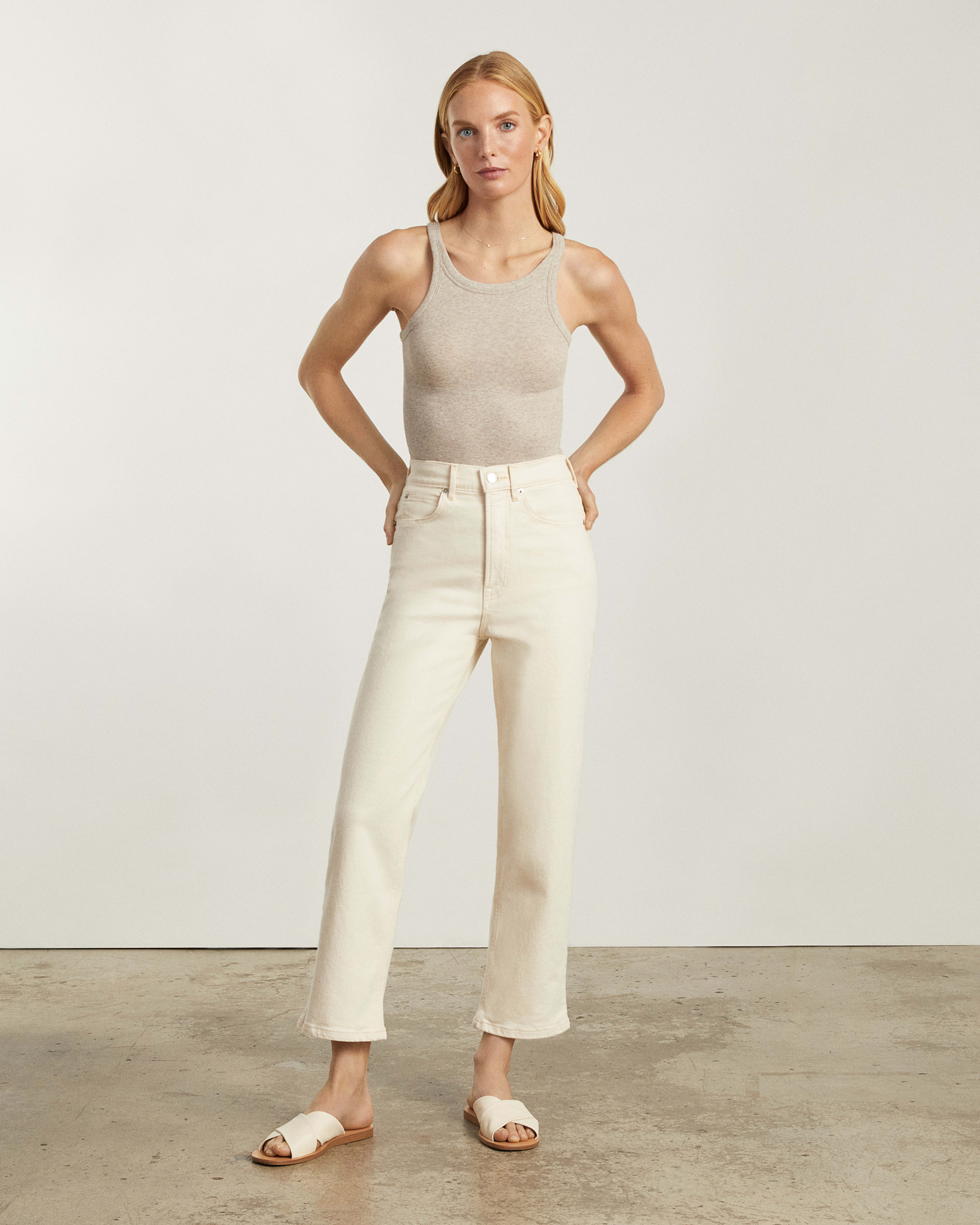 Everlane cropped jeans deals