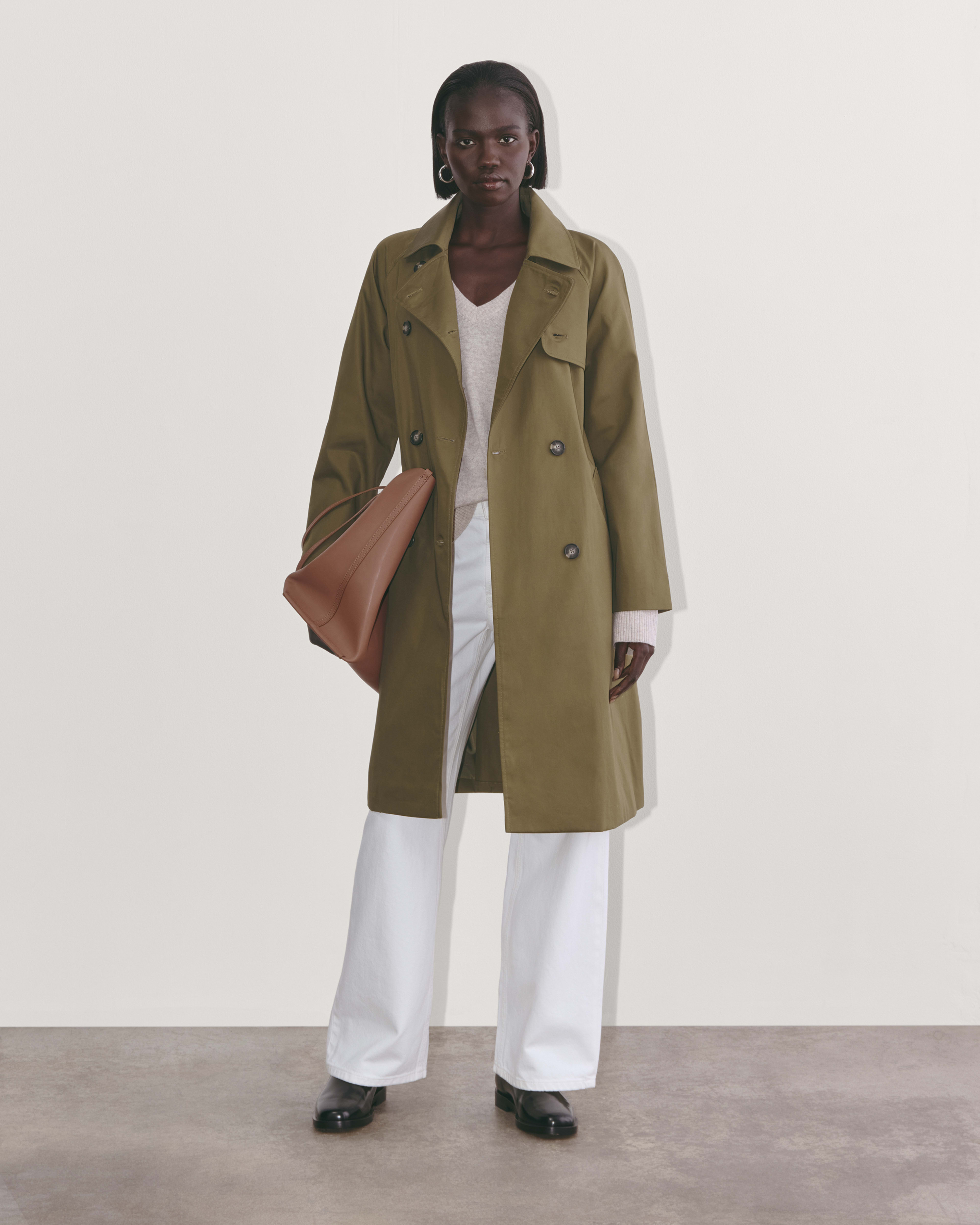 Women's modern trench coat 2025