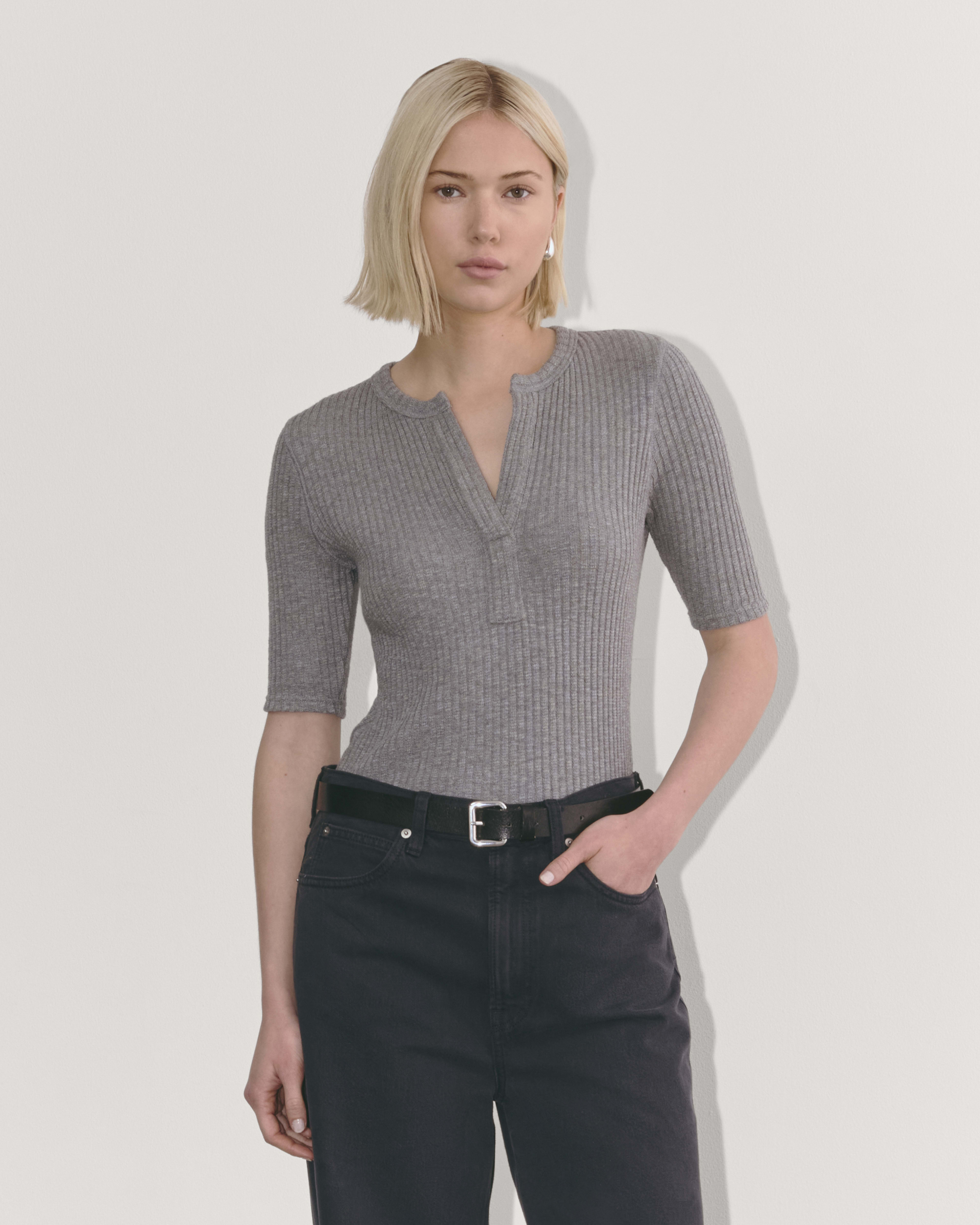 Women's Tops, Blouses & Shirts in Grey – Everlane