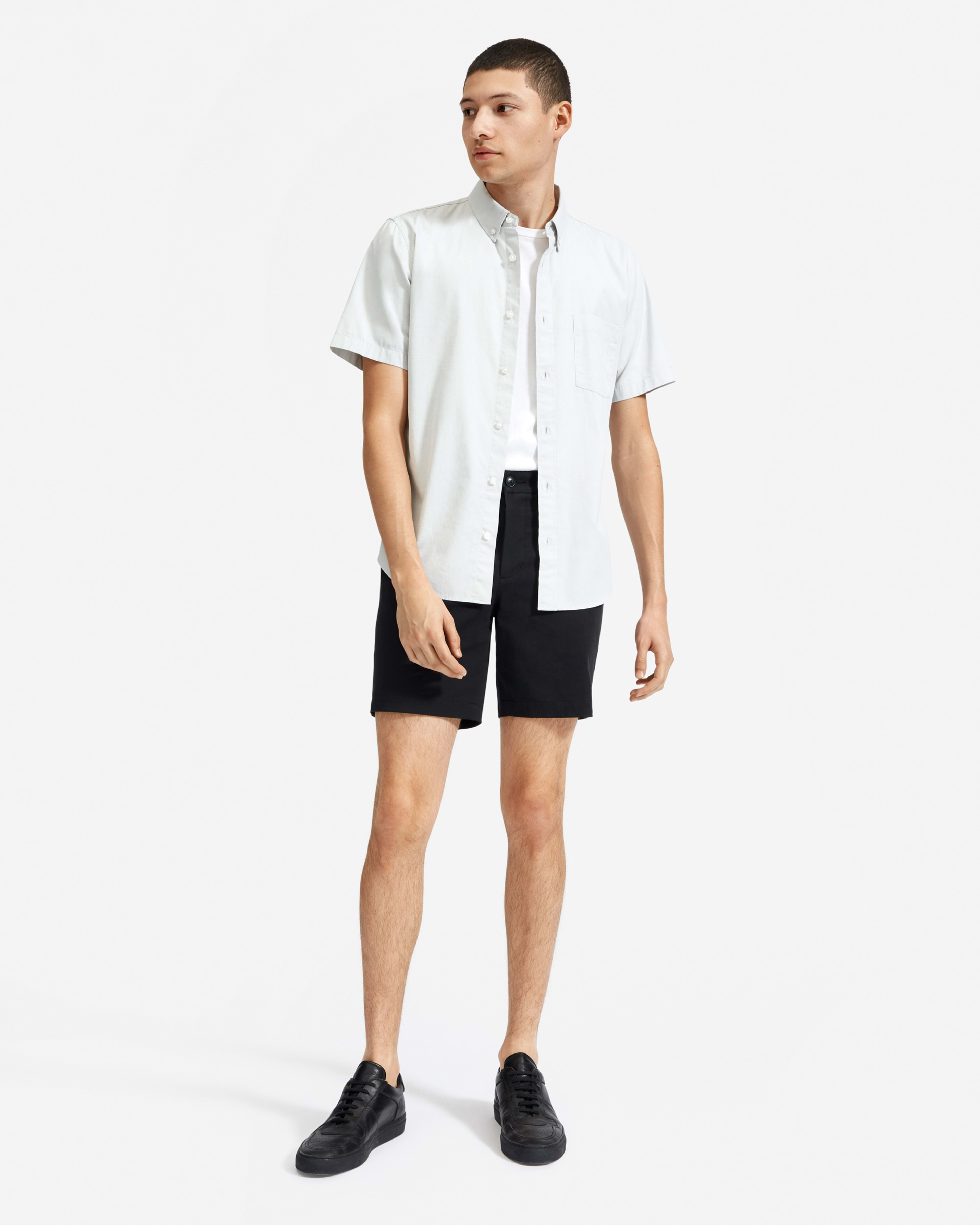The 7" Slim Fit Performance Chino Short Black – Everlane
