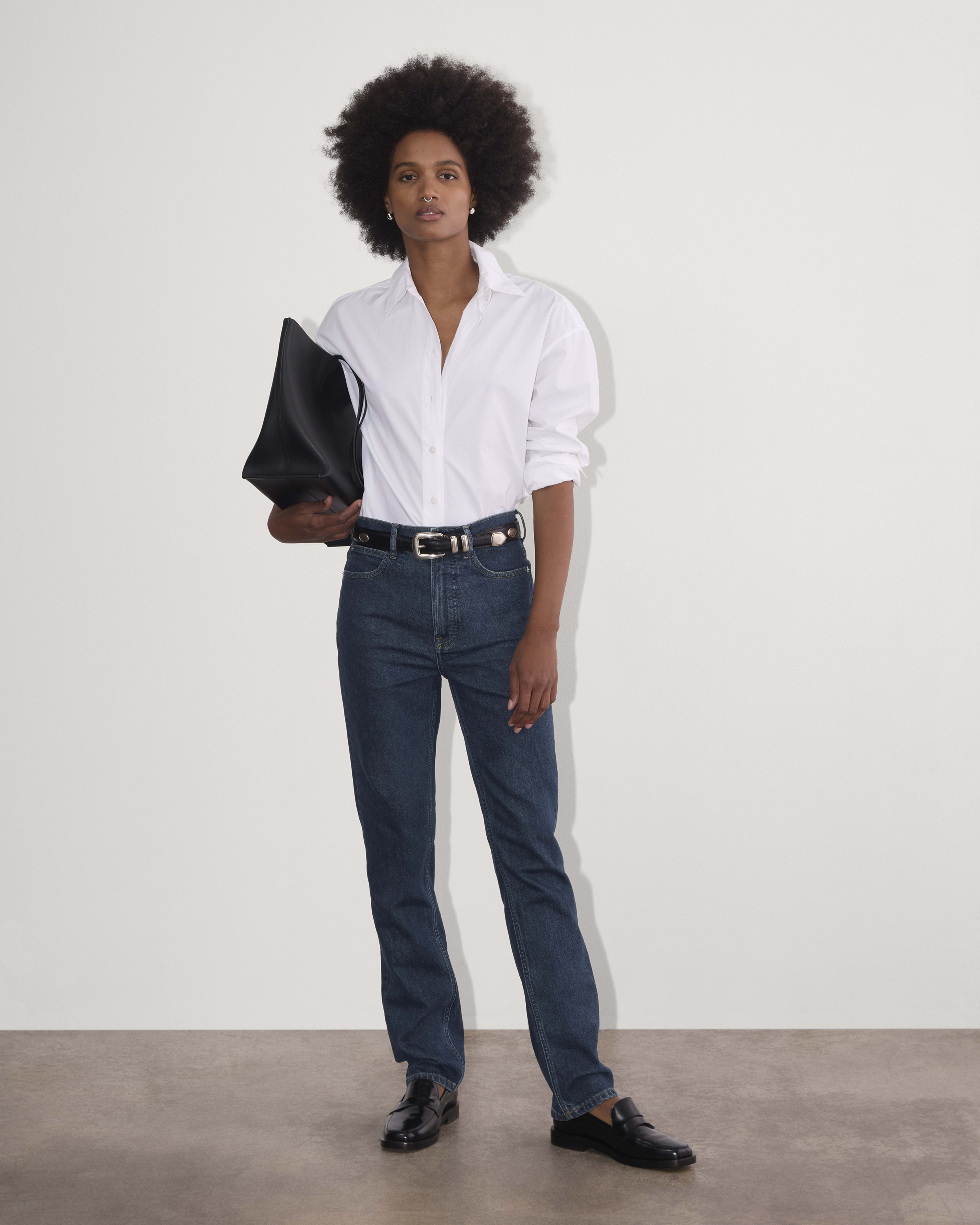 Everlane straight leg jeans online
