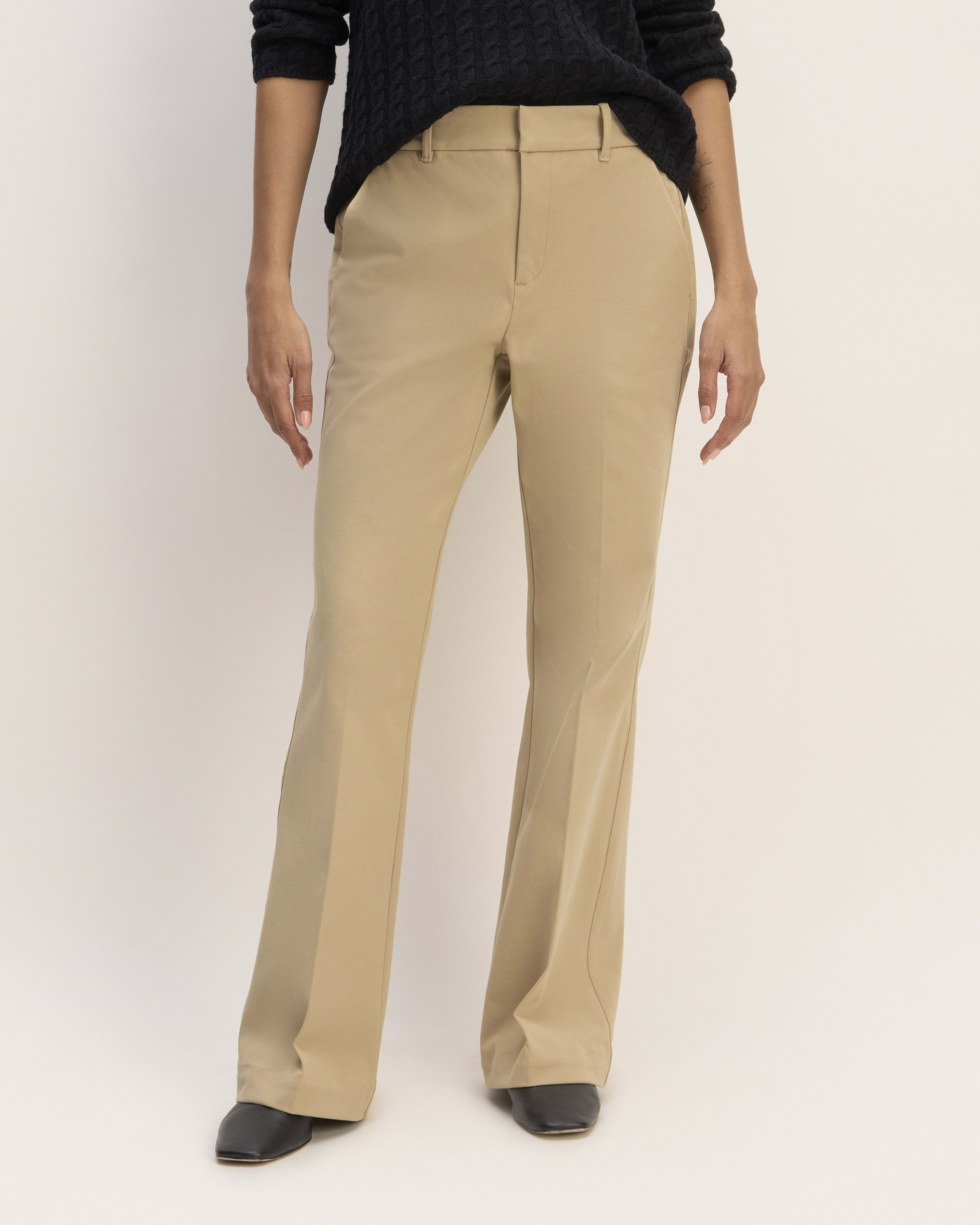 The BiStretch Flare Pant Cornstalk Everlane