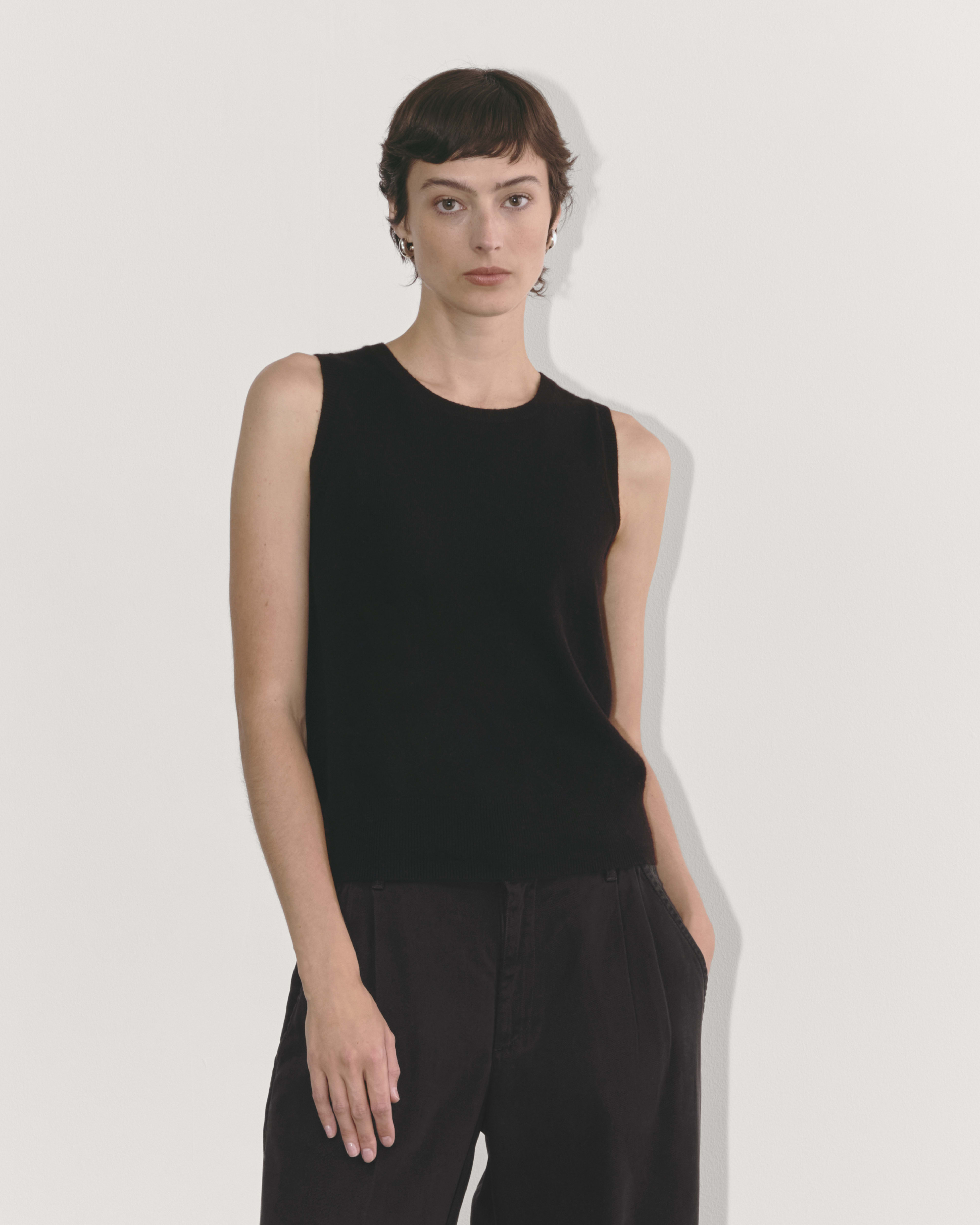 The Classic Tank in Cashmere