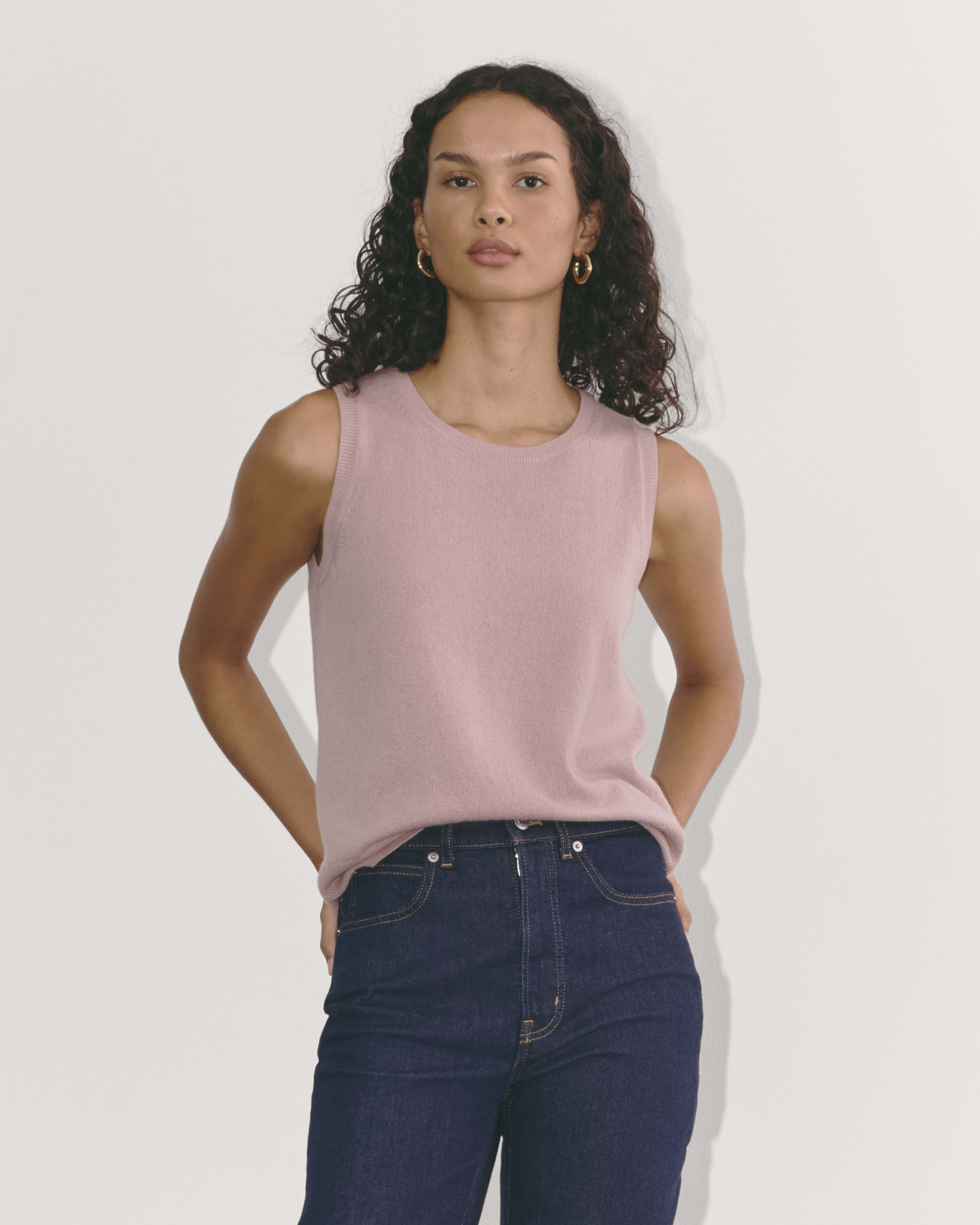 The Classic Tank in Cashmere