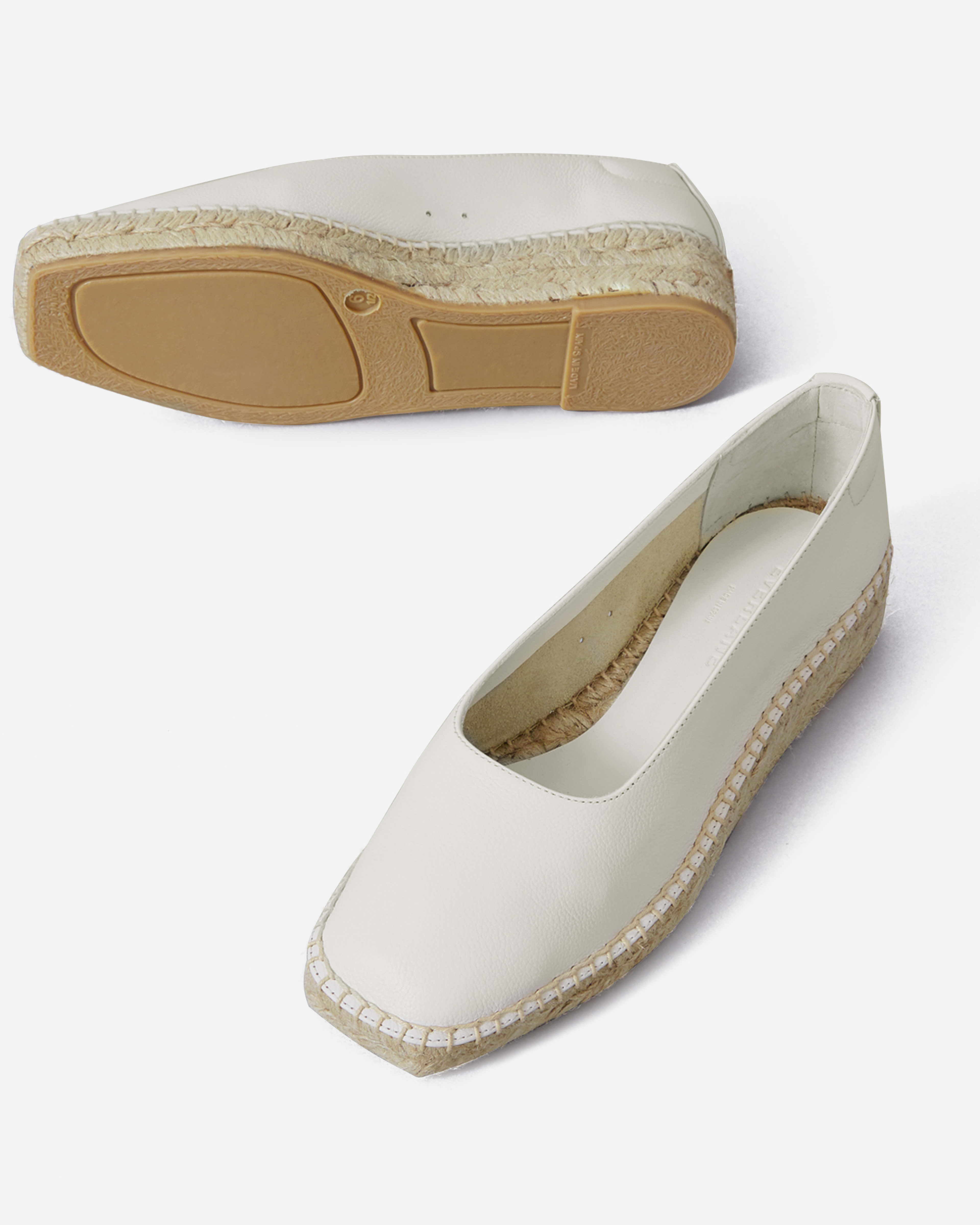 The Espadrille Bone Everlane
