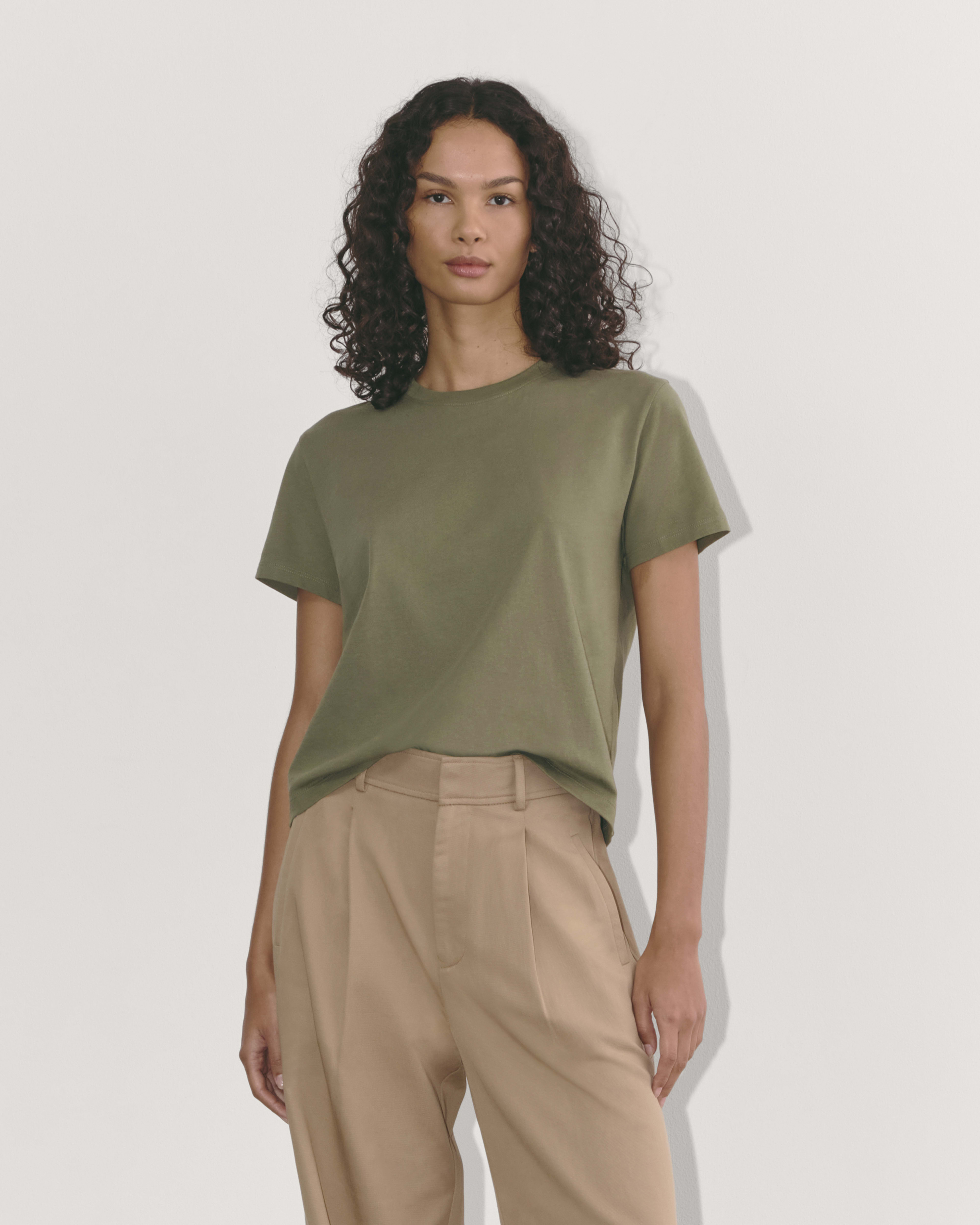 The Box-Cut Tee in Essential Cotton