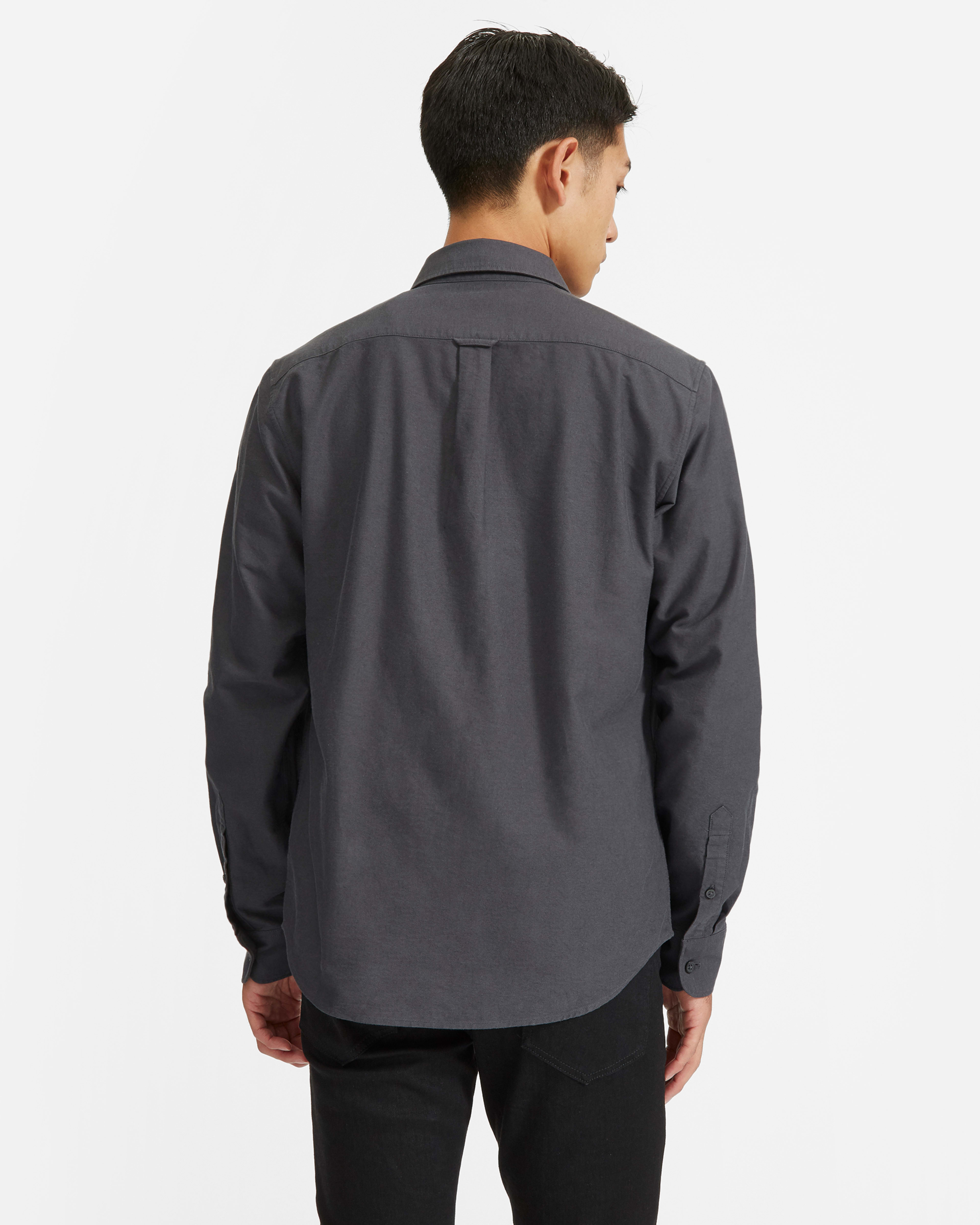 The Standard Fit Japanese Oxford Shirt | Uniform Slate Grey – Everlane
