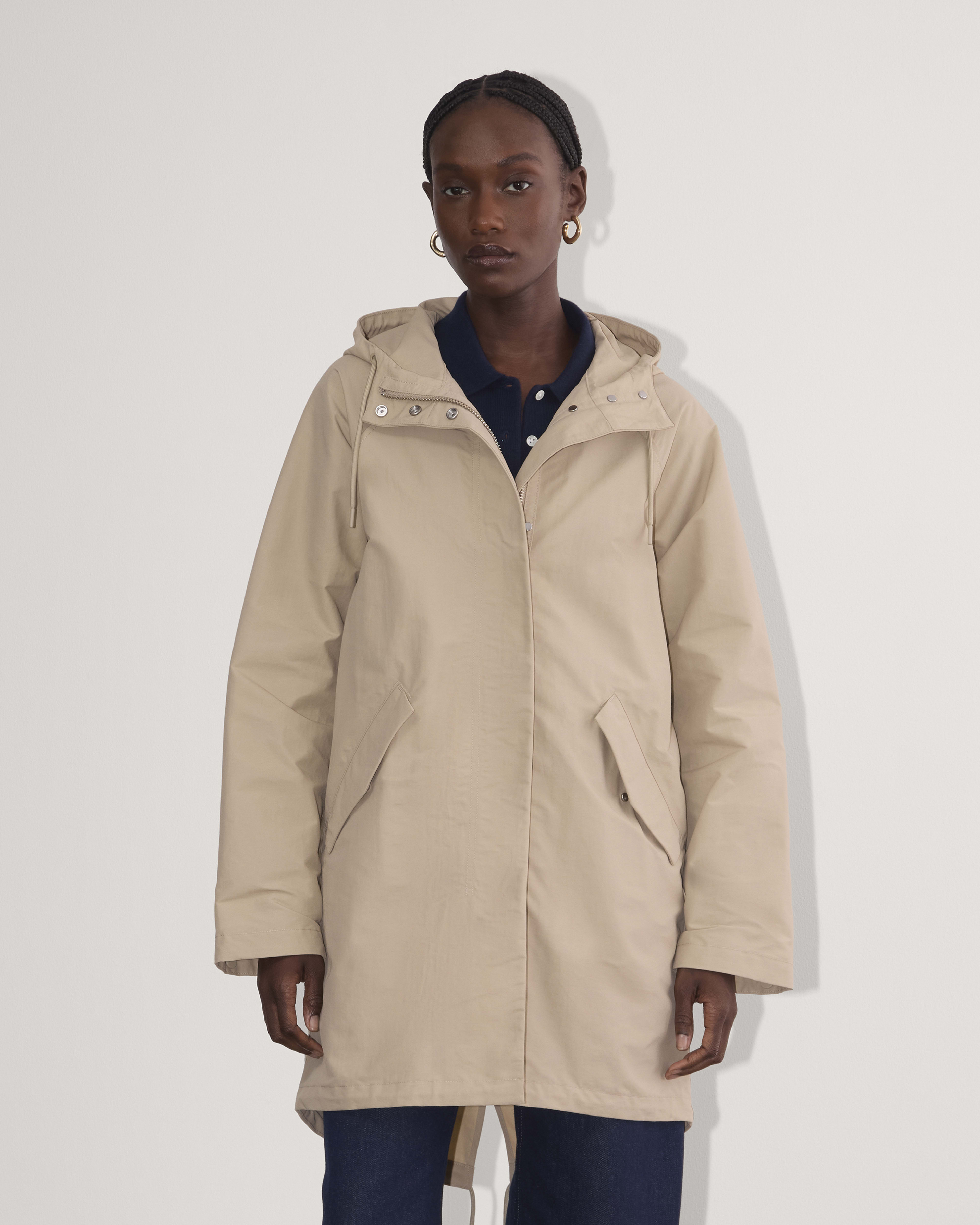 Anorak coat womens sales