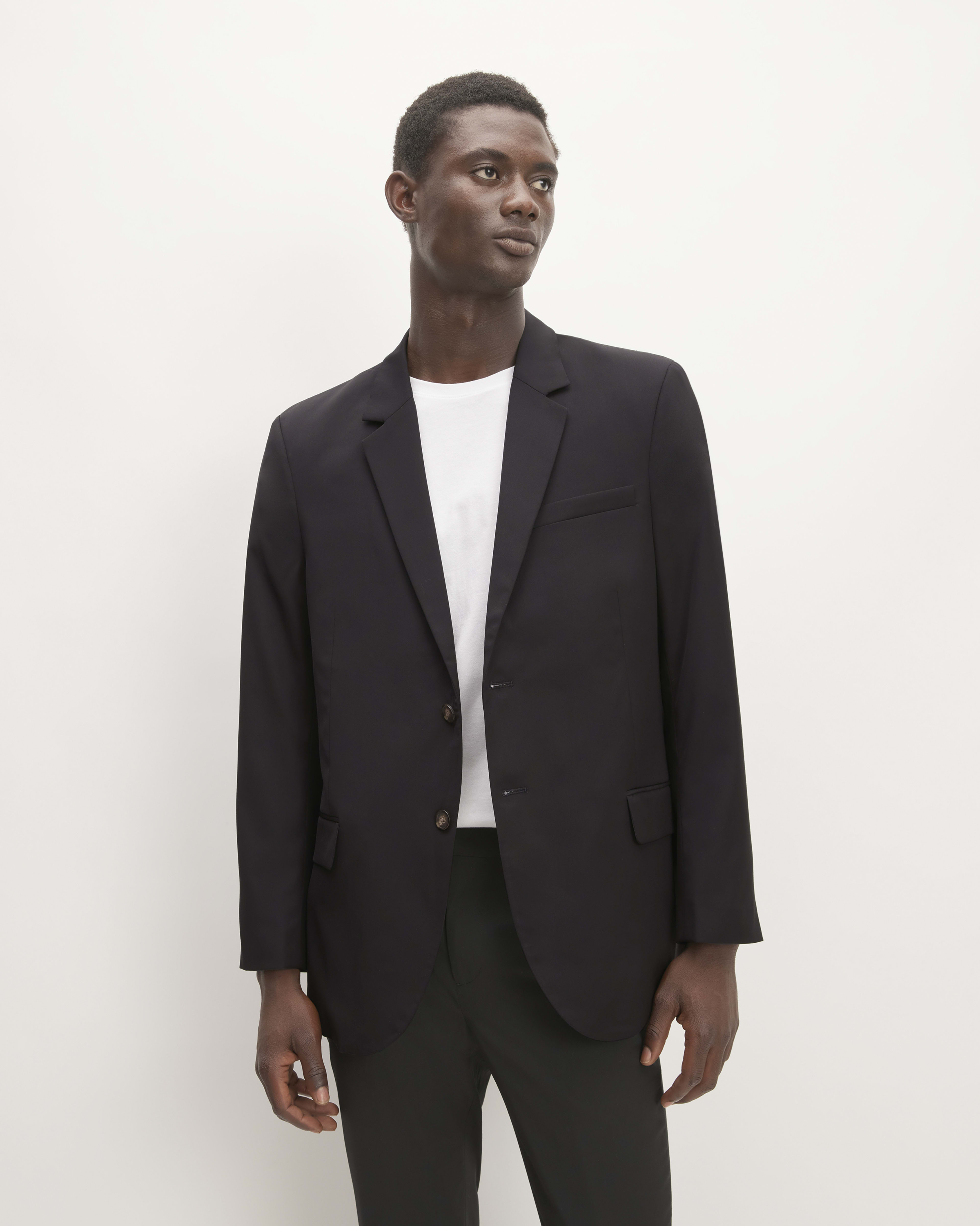 The Italian Wool Jacket Black Everlane