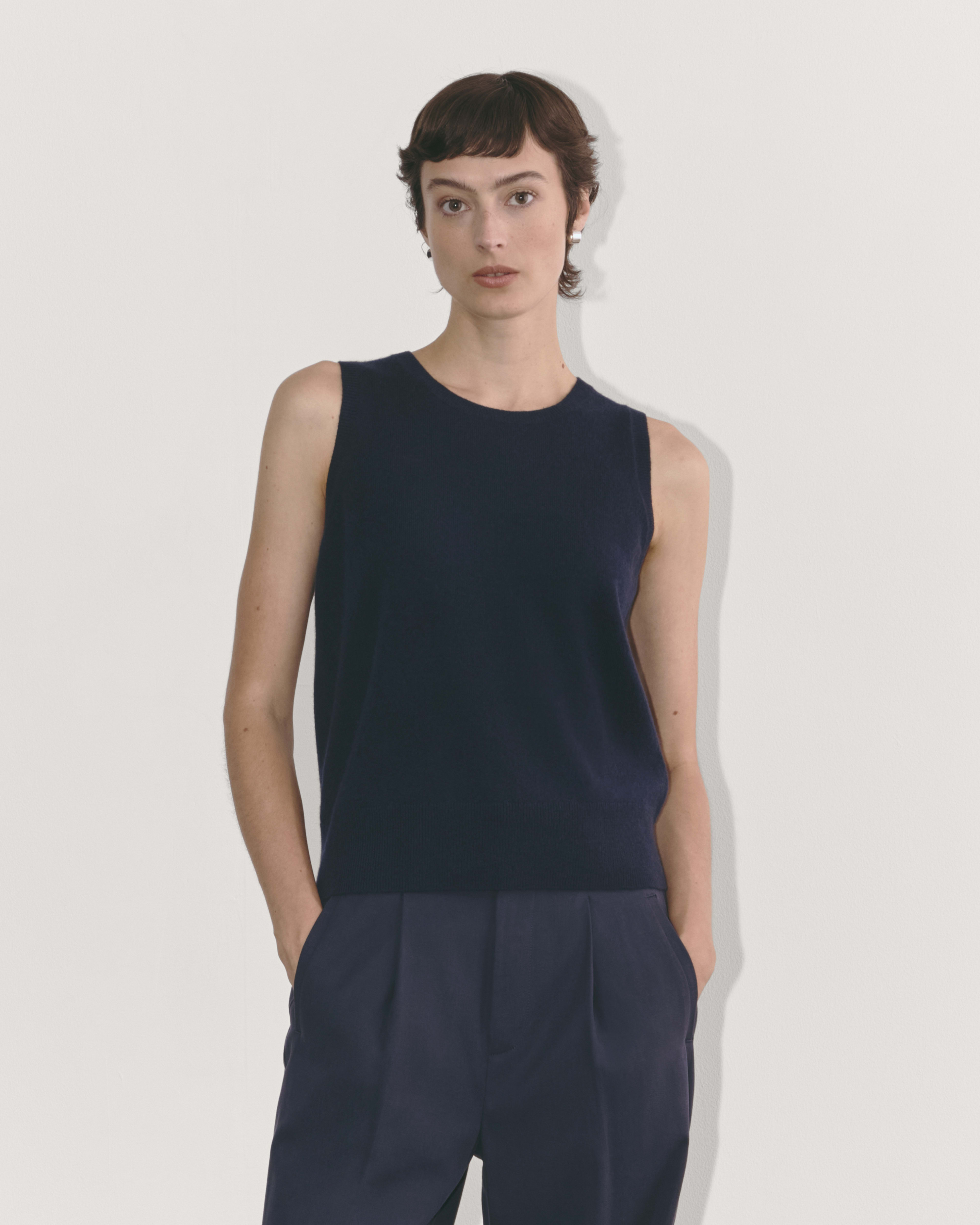 The Classic Tank in Cashmere