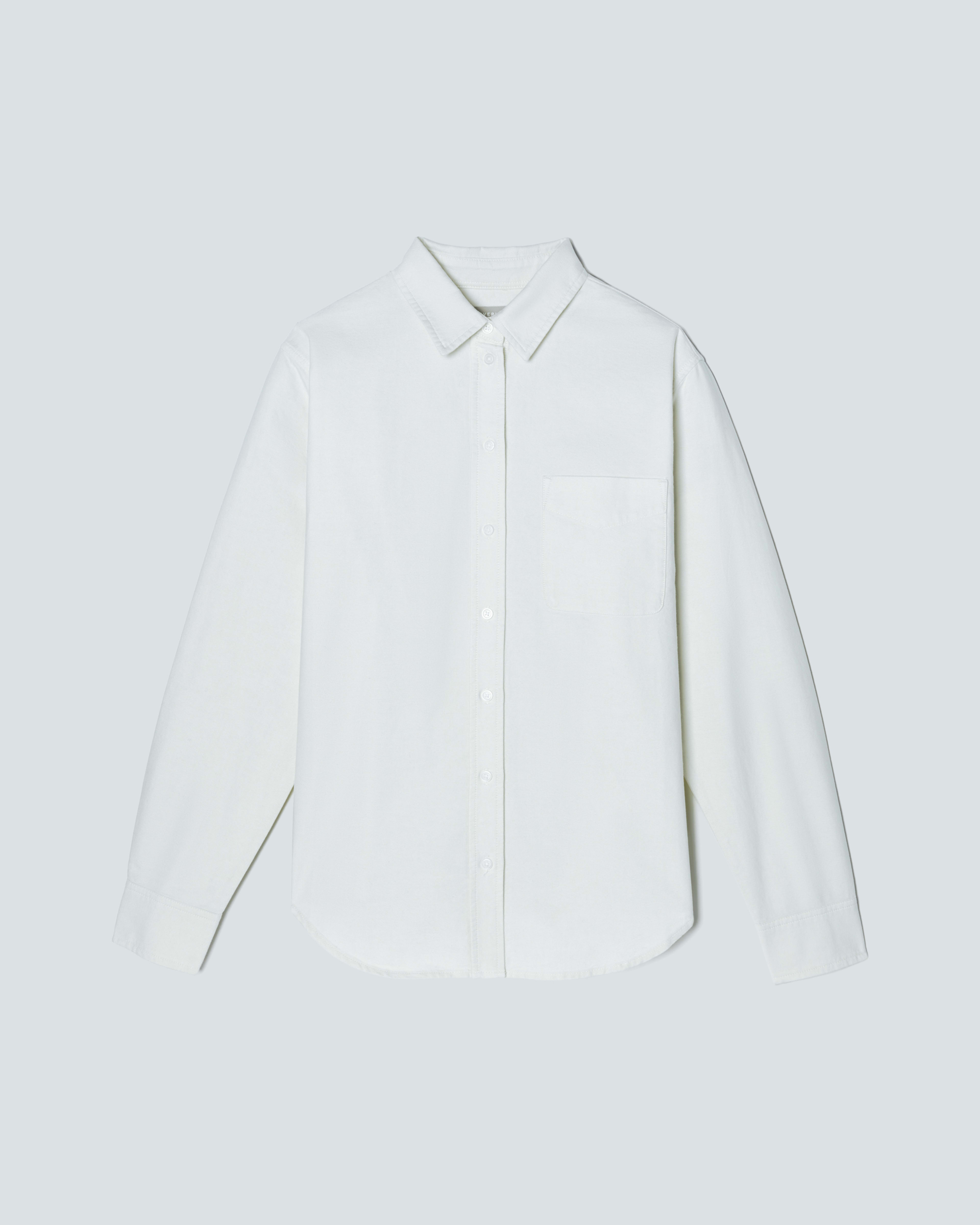 SHIRLEY Seafoam Stripe, Italian Brushed Oxford main image 0
