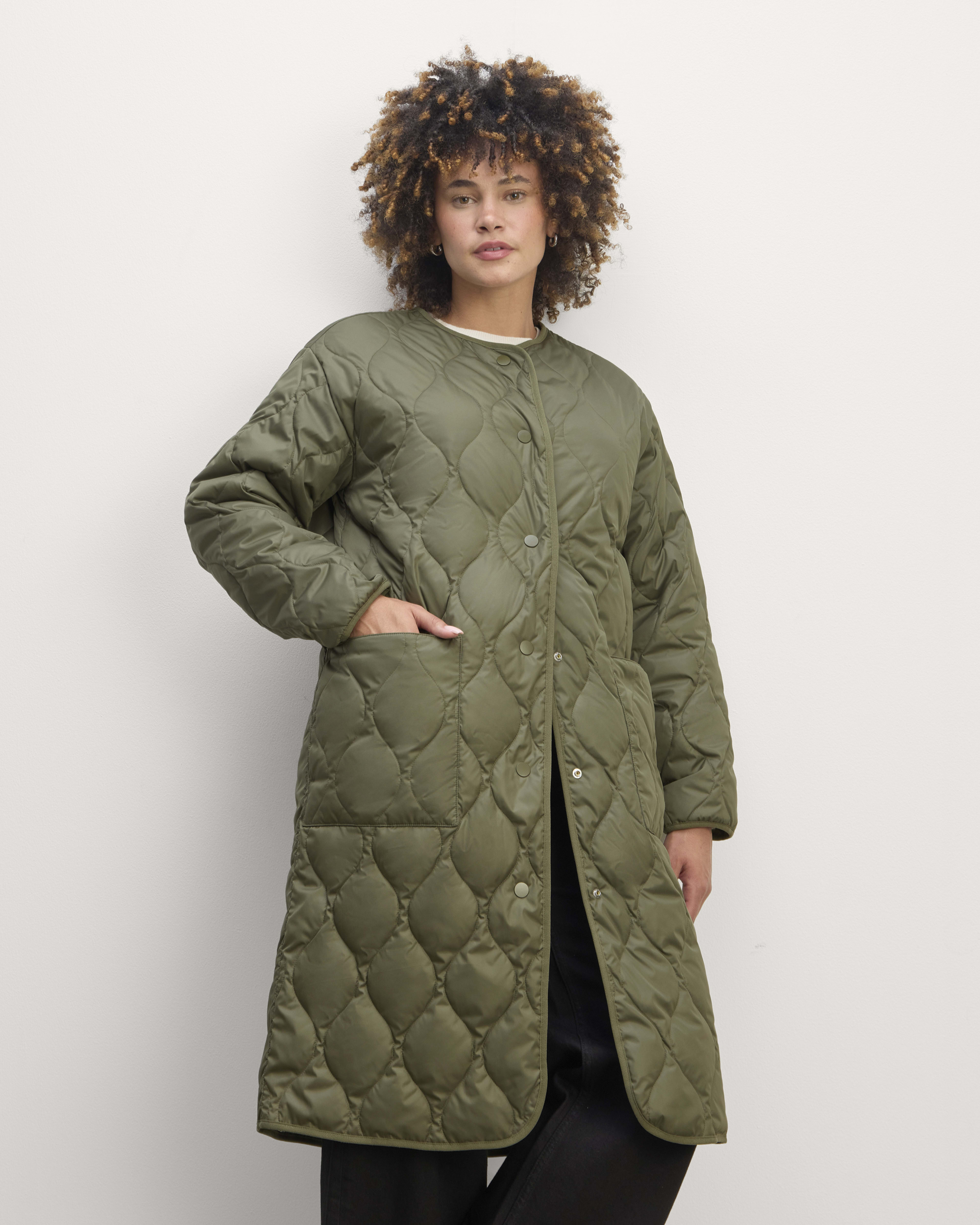 The Long Quilted Liner