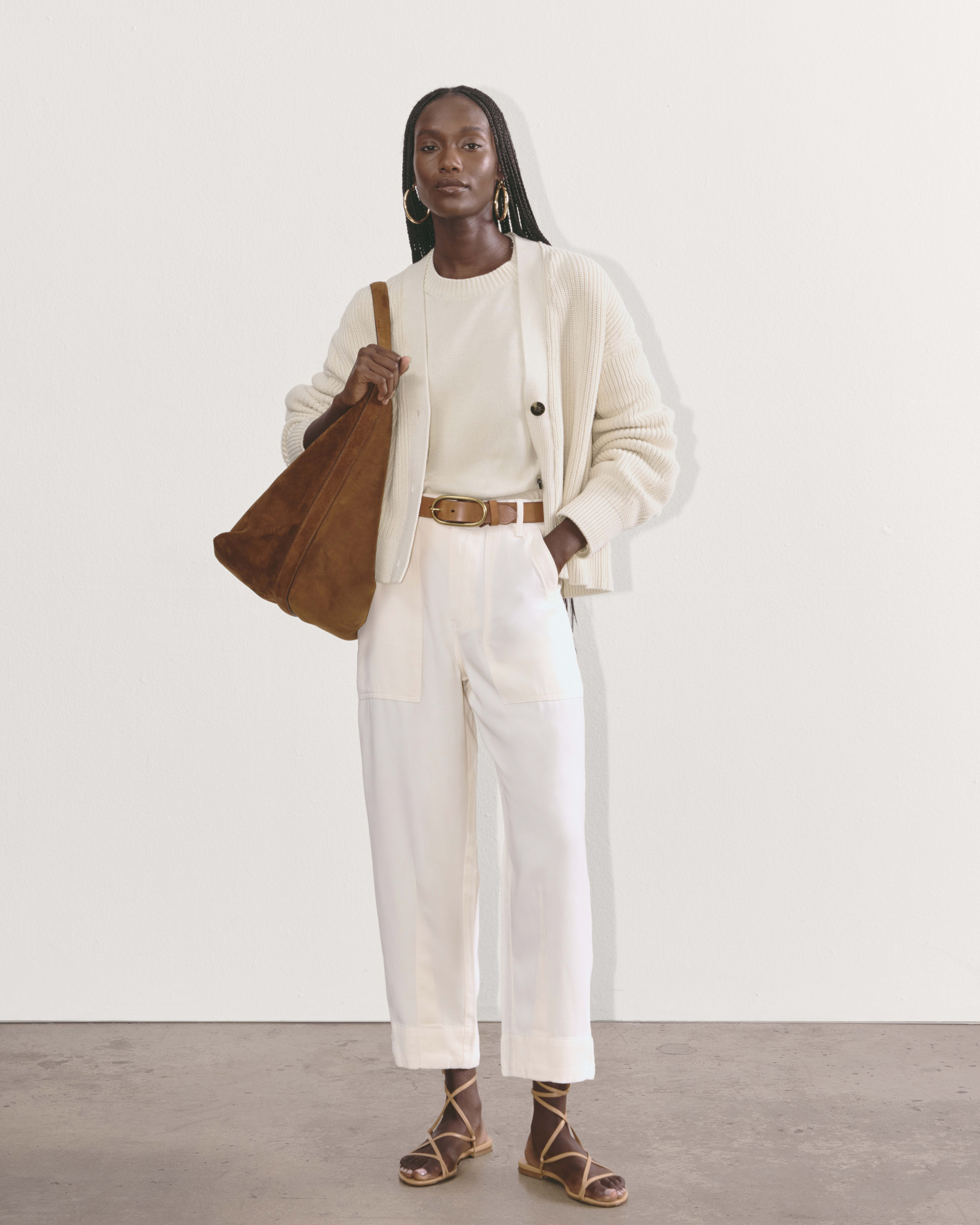 Everlane cotton cardigan discount