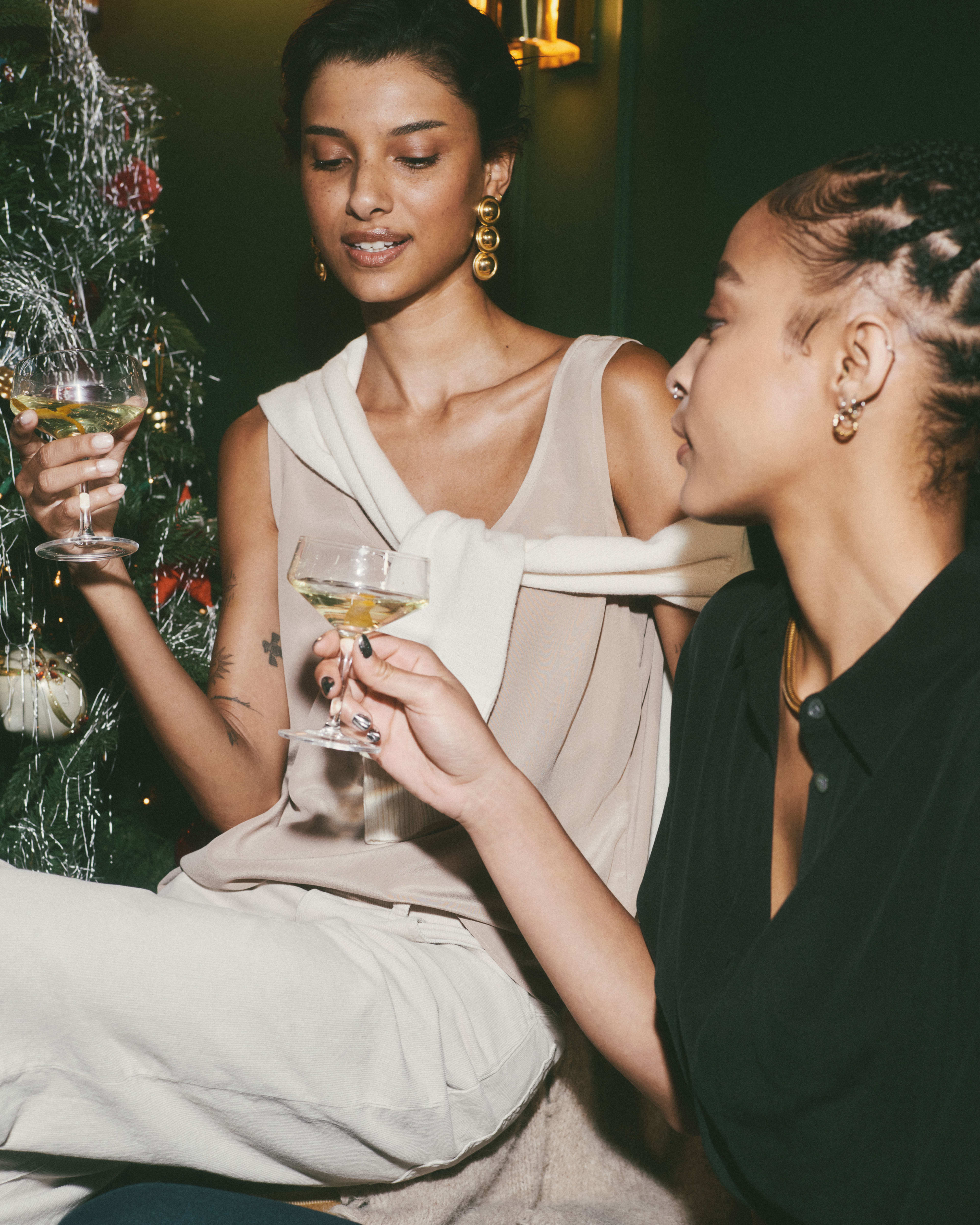 The Scoop Tank in Washable Silk