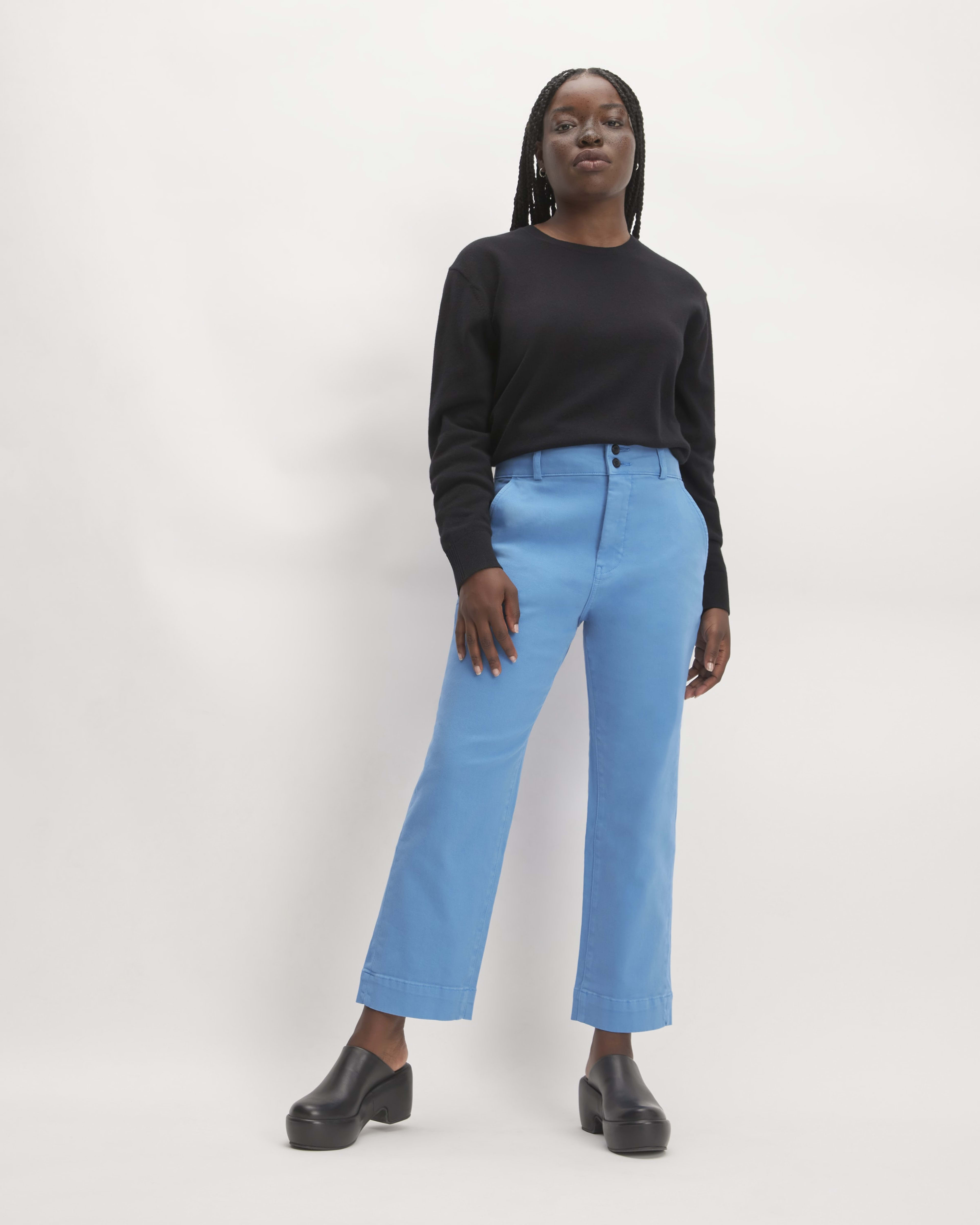 The Organic Straight-Leg Pant