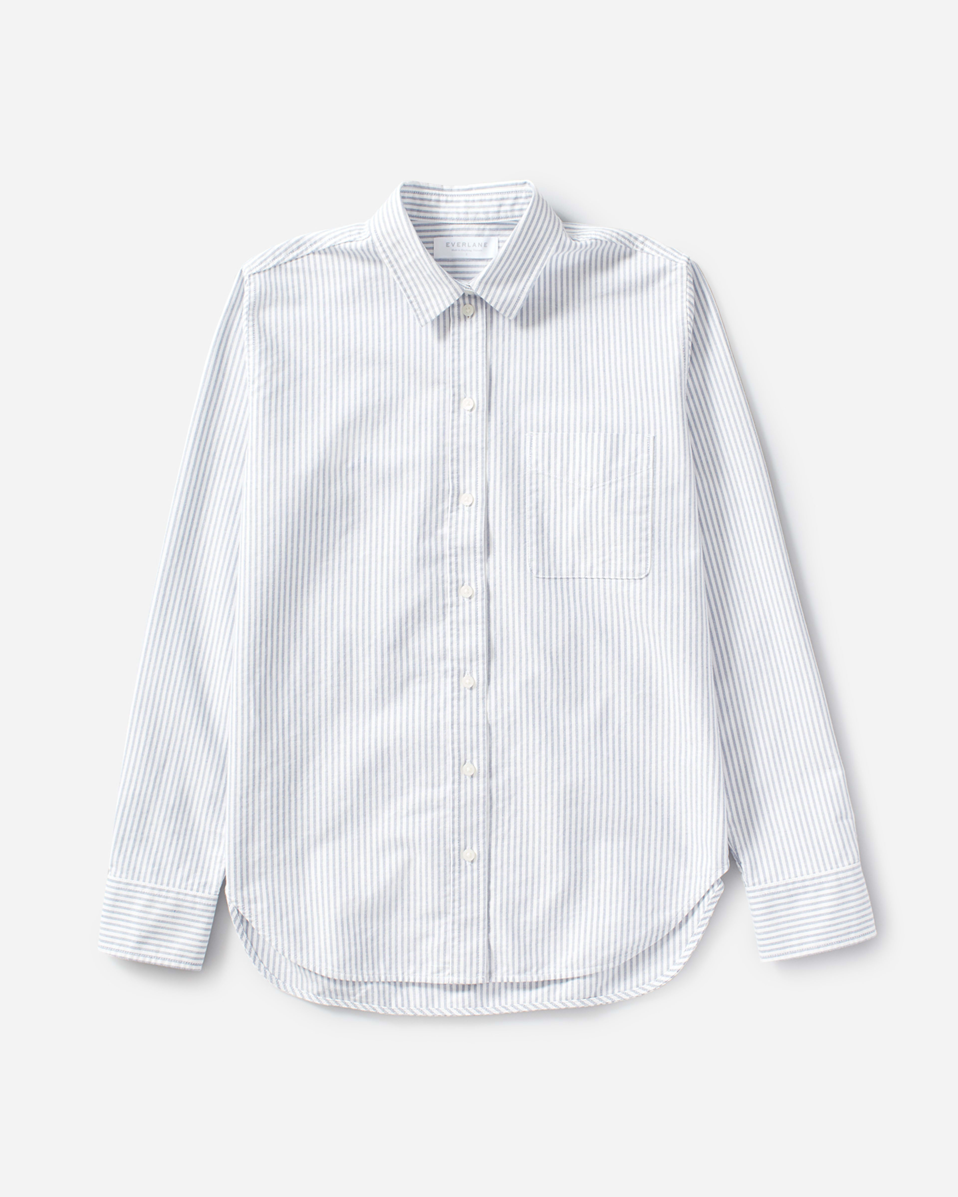 The Japanese Oxford Shirt Navy / White – Everlane