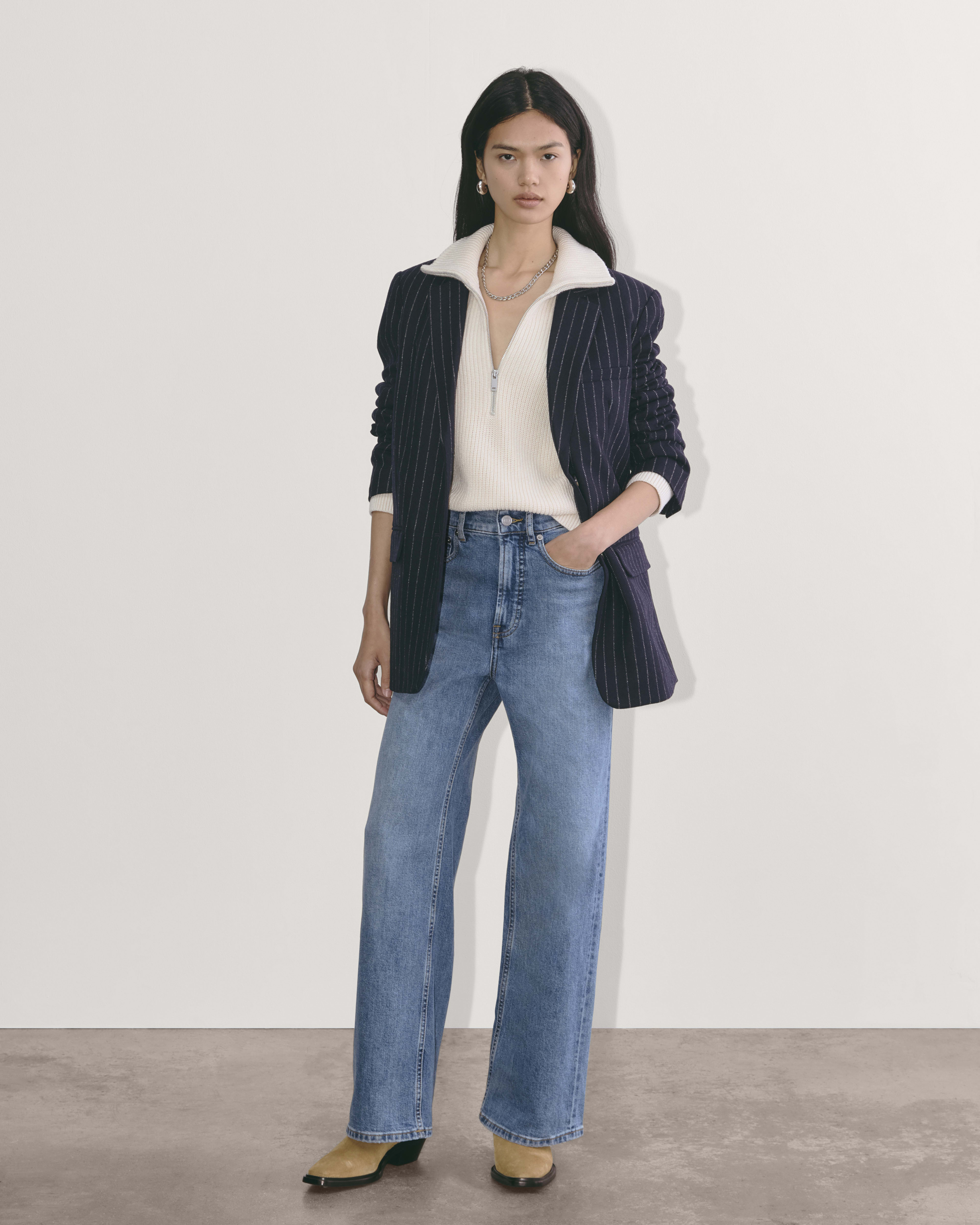 The Way High Sailor Jean Vintage Blue Everlane