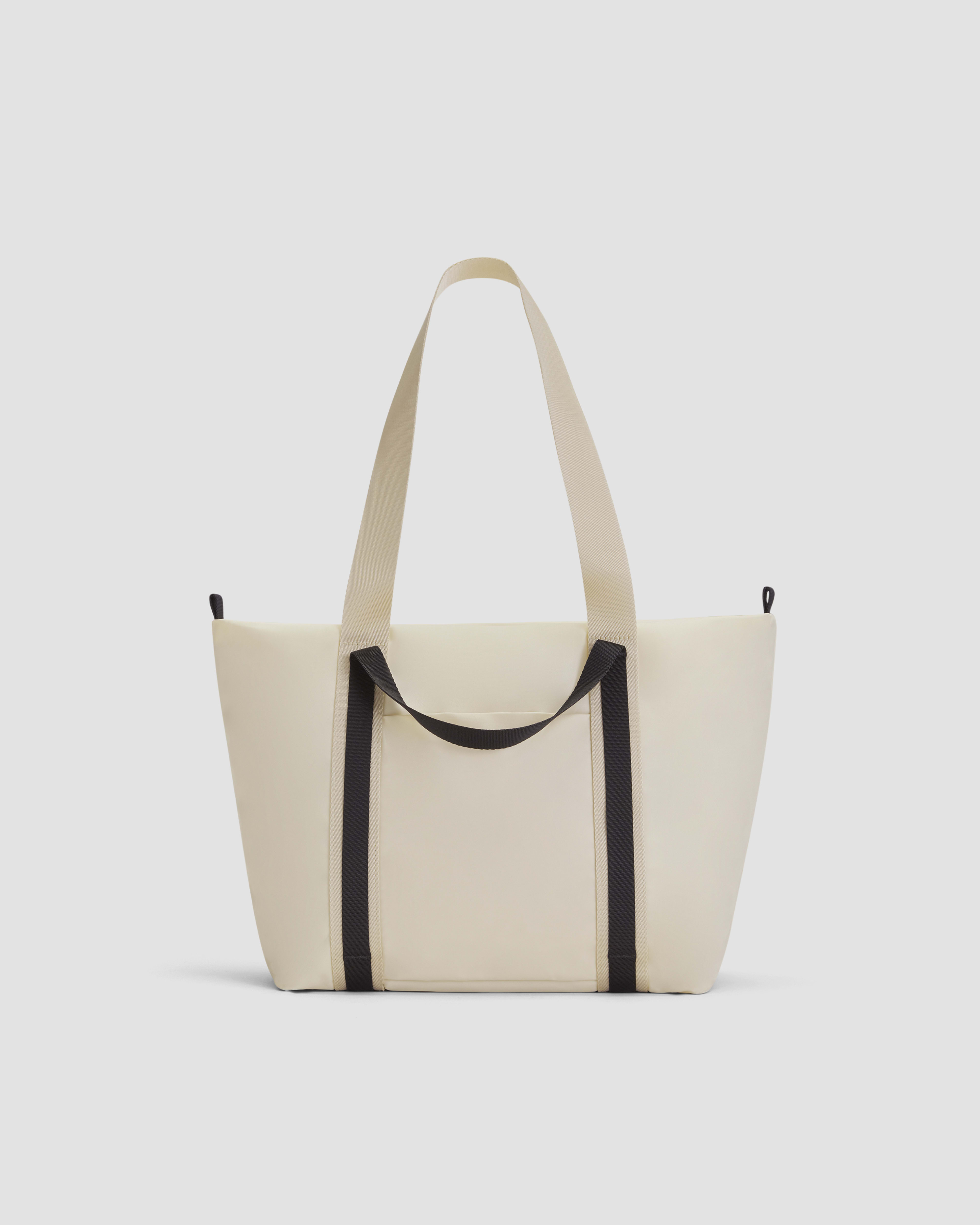 White nylon tote bag on sale