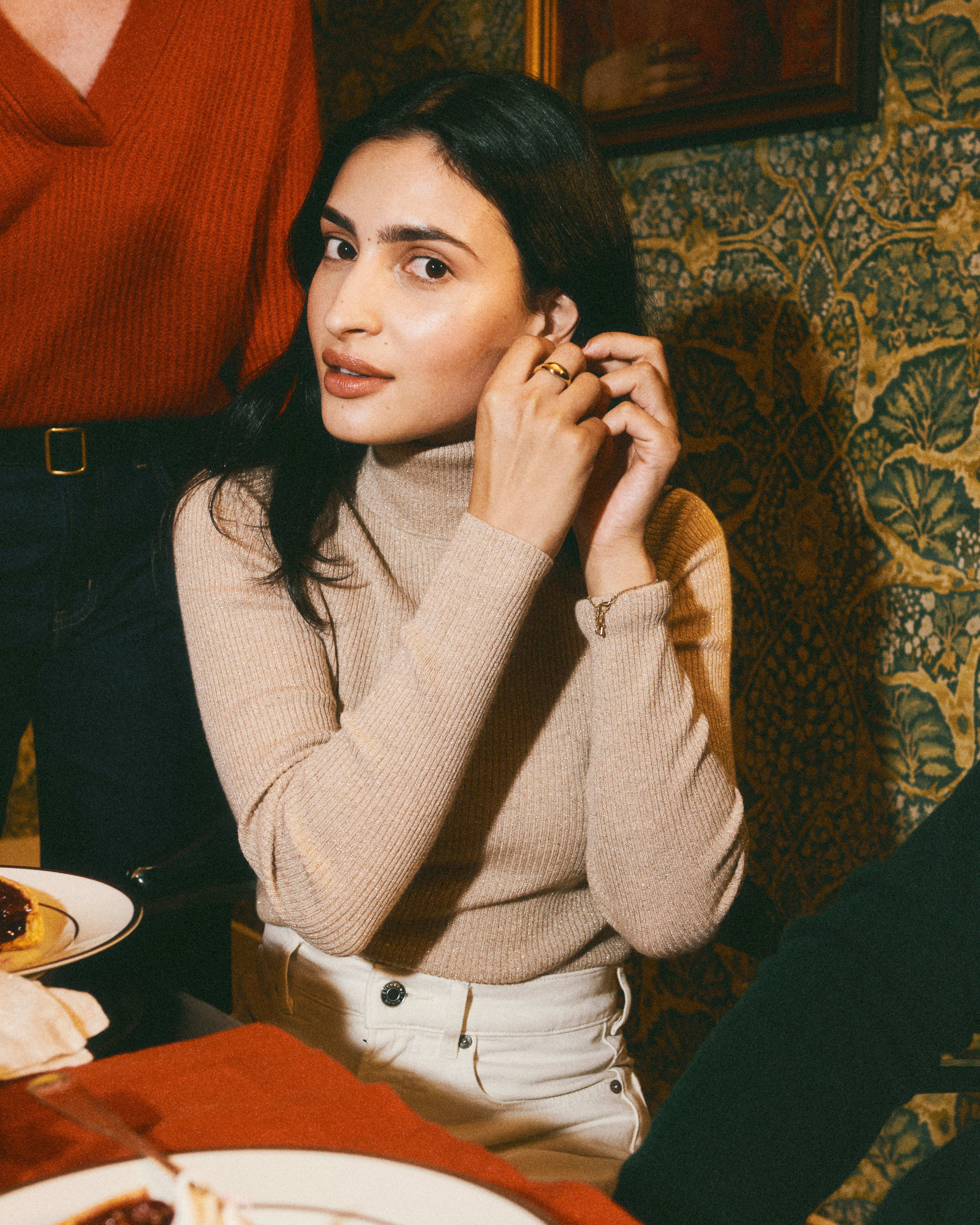 The Turtleneck in Lurex Merino