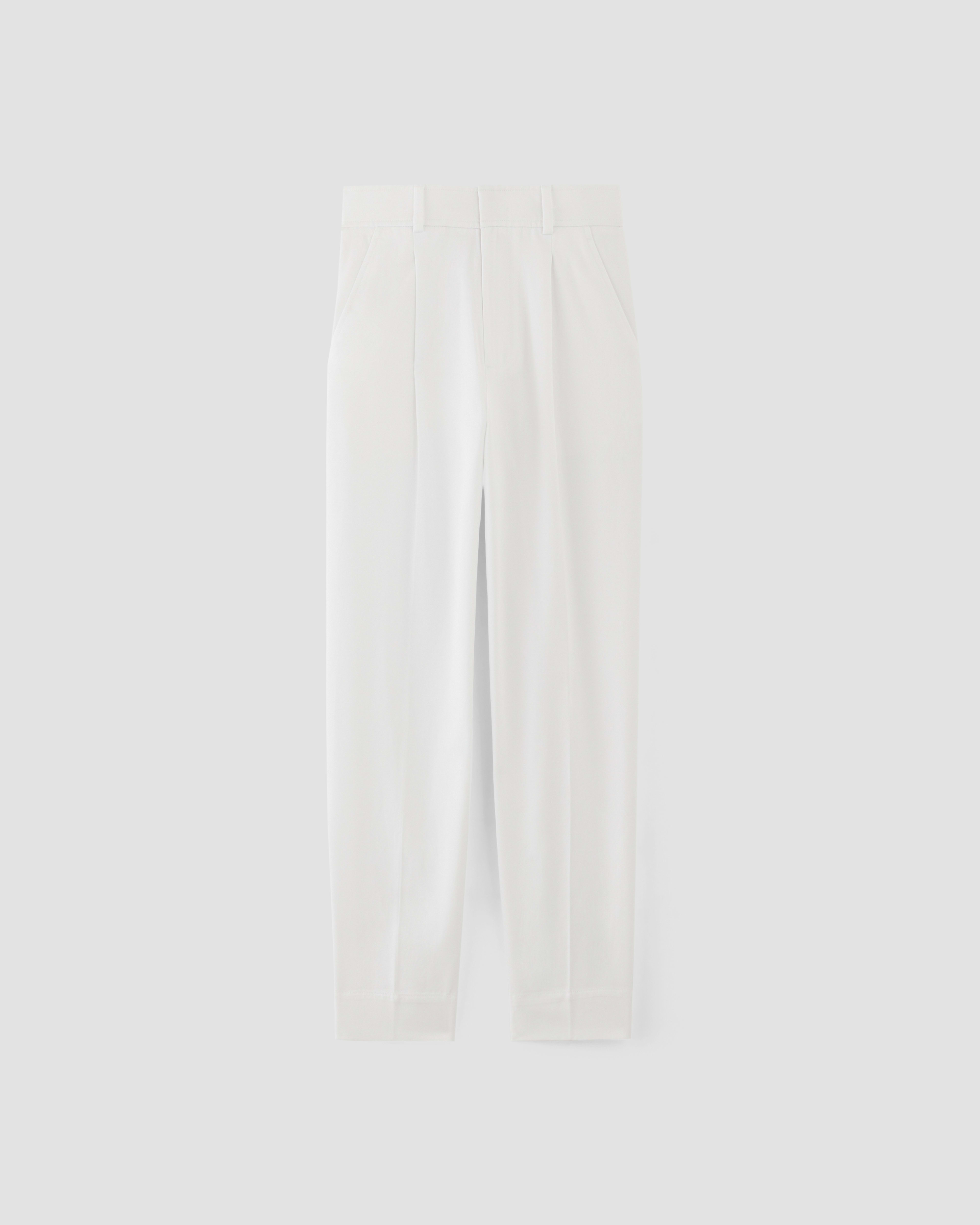 The TENCEL™ Way-High® Taper Pant White – Everlane