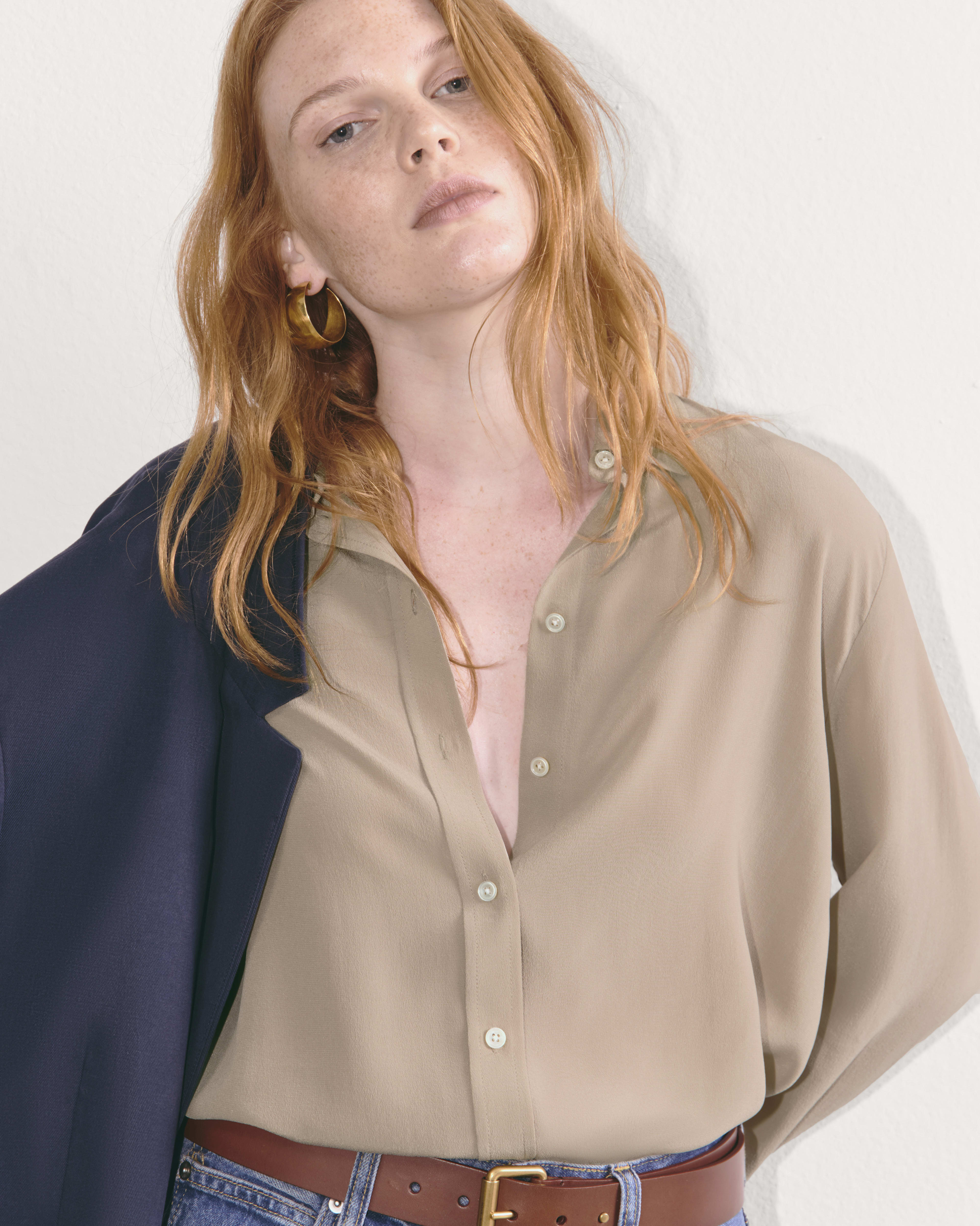 The Must-Have Shirt in Washable Silk