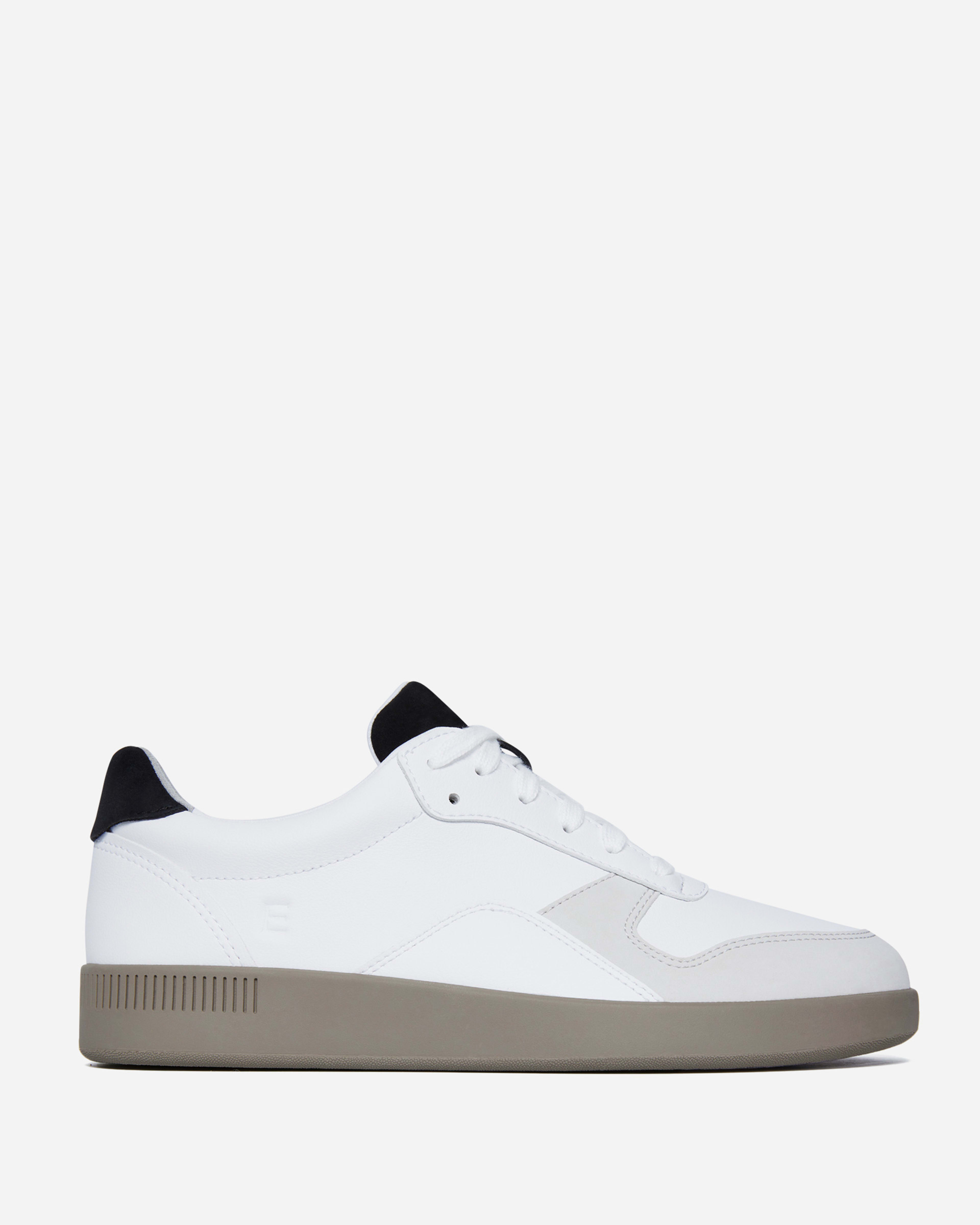 The ReLeather® Court Sneaker White / Smoke Everlane
