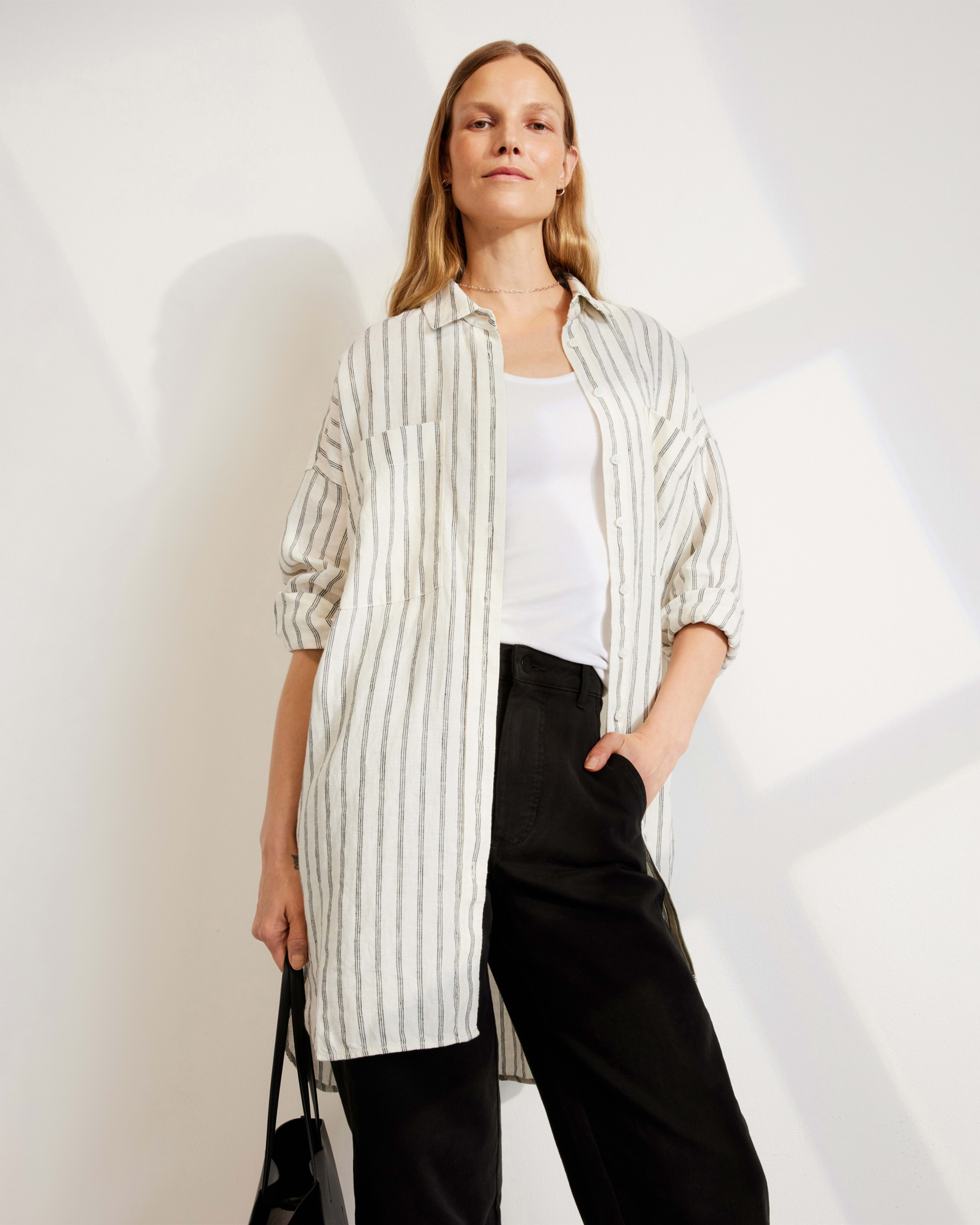 Path Your Way Linen Shirt