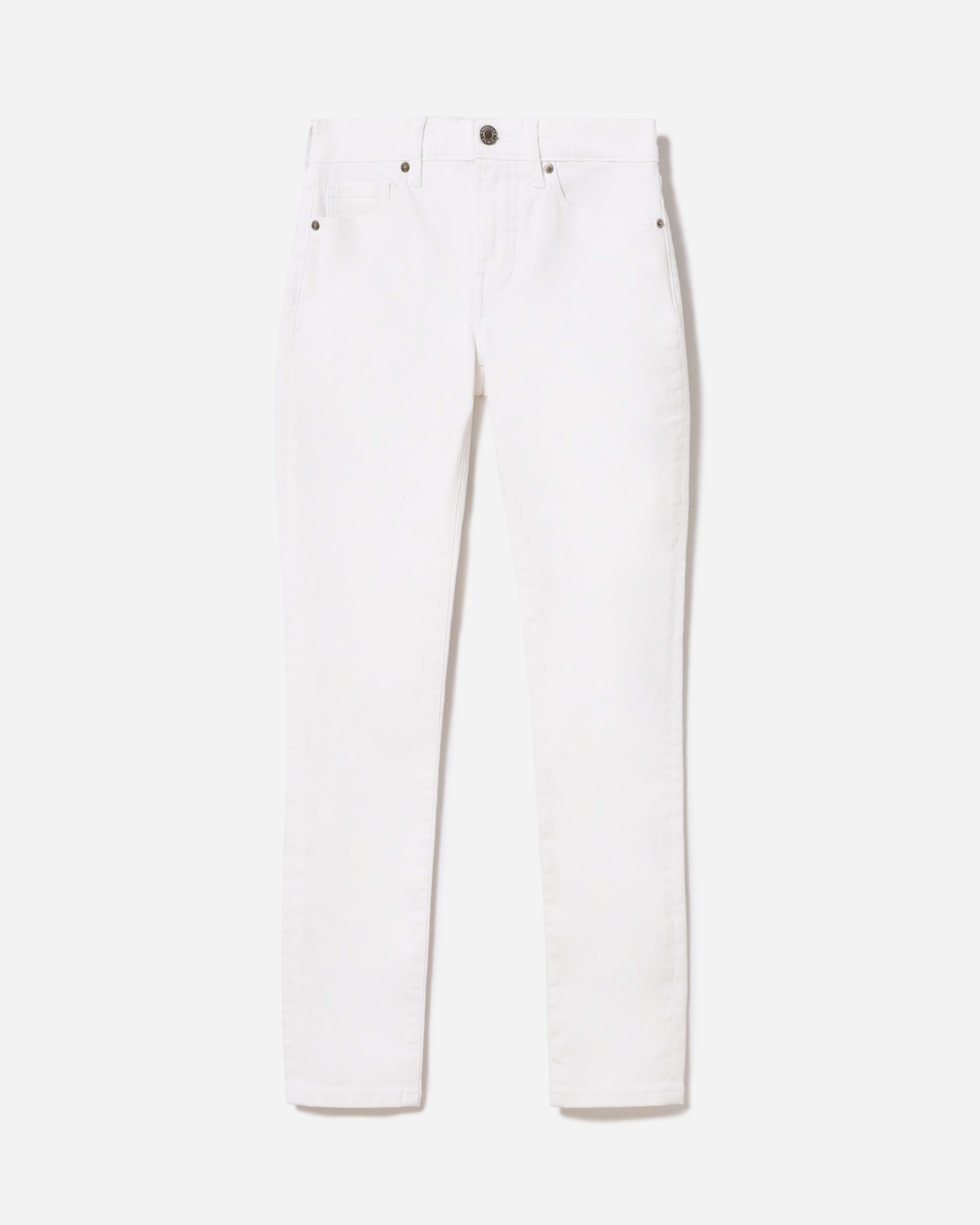 The Authentic Stretch Mid-Rise Skinny White – Everlane