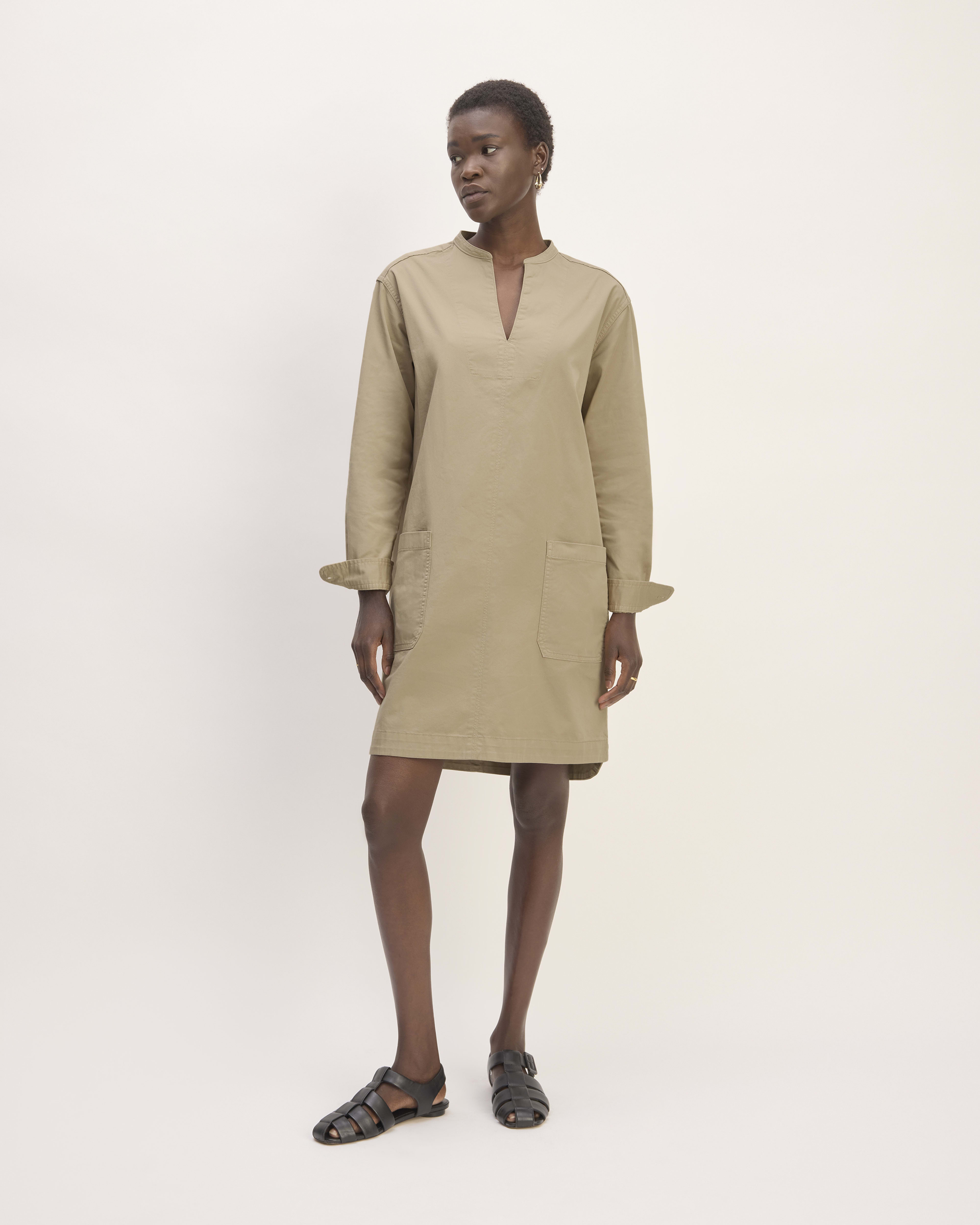 Long sleeve utility dress clearance