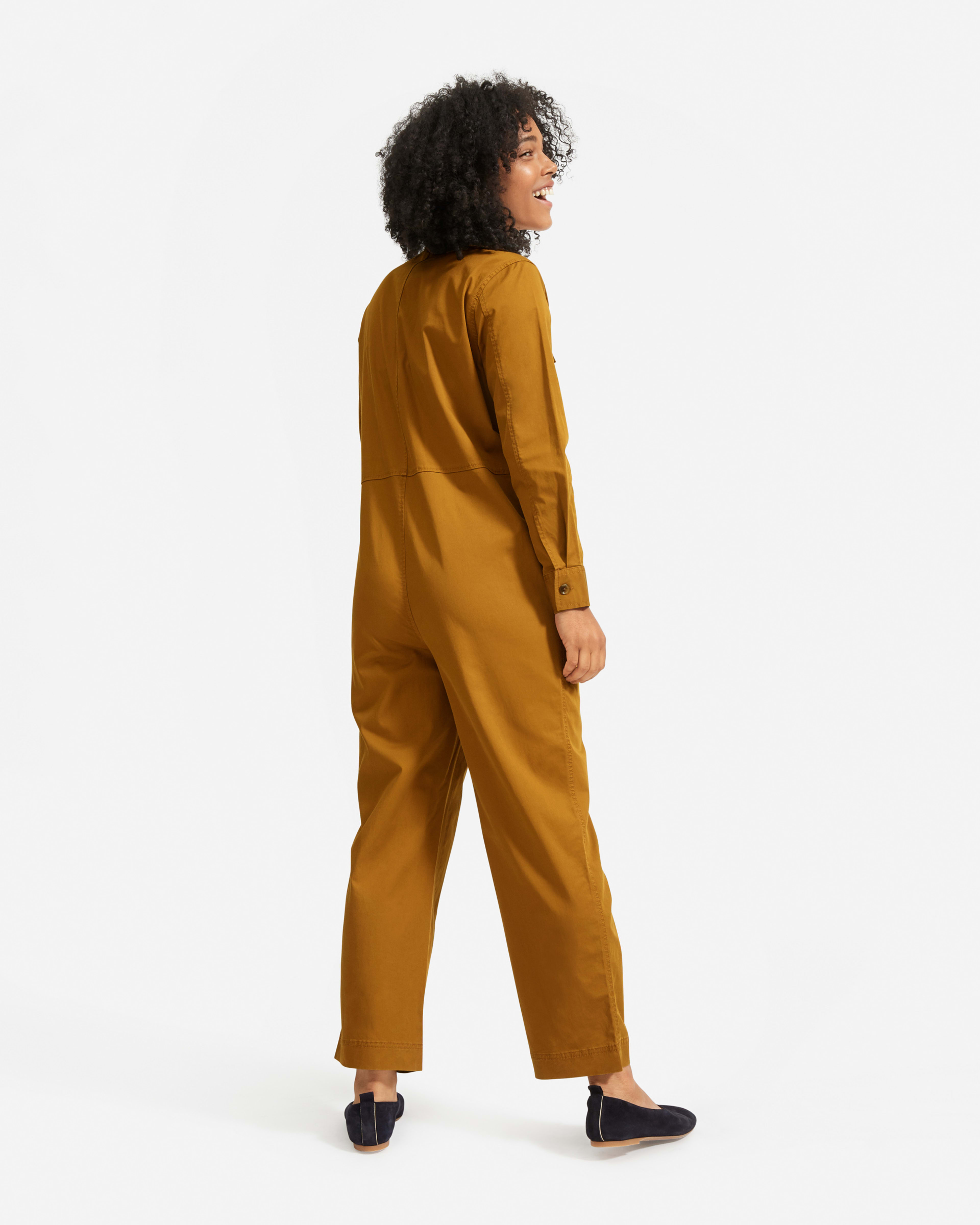 The Modern Utility Jumpsuit Brass Everlane