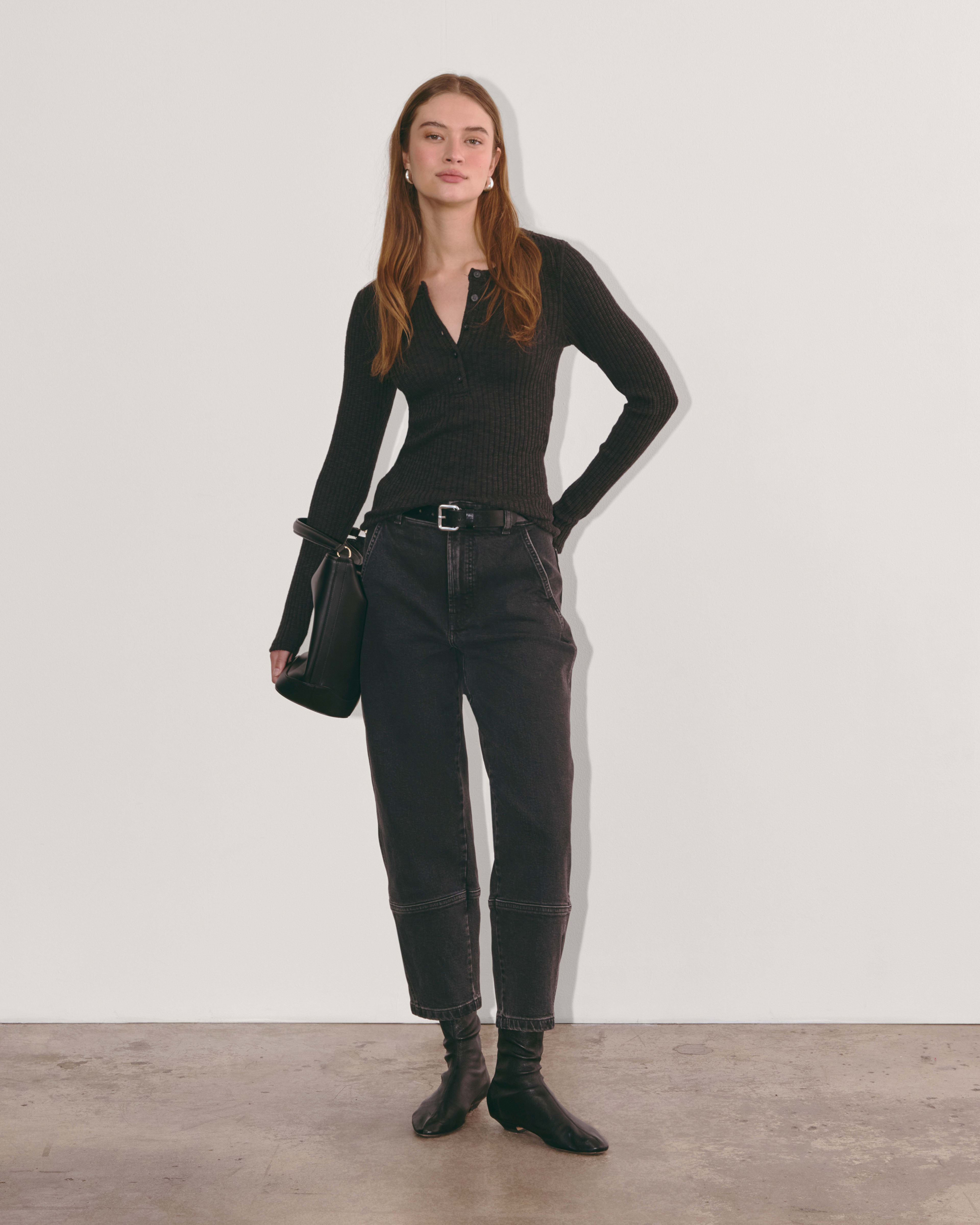 The Utility Barrel Jean