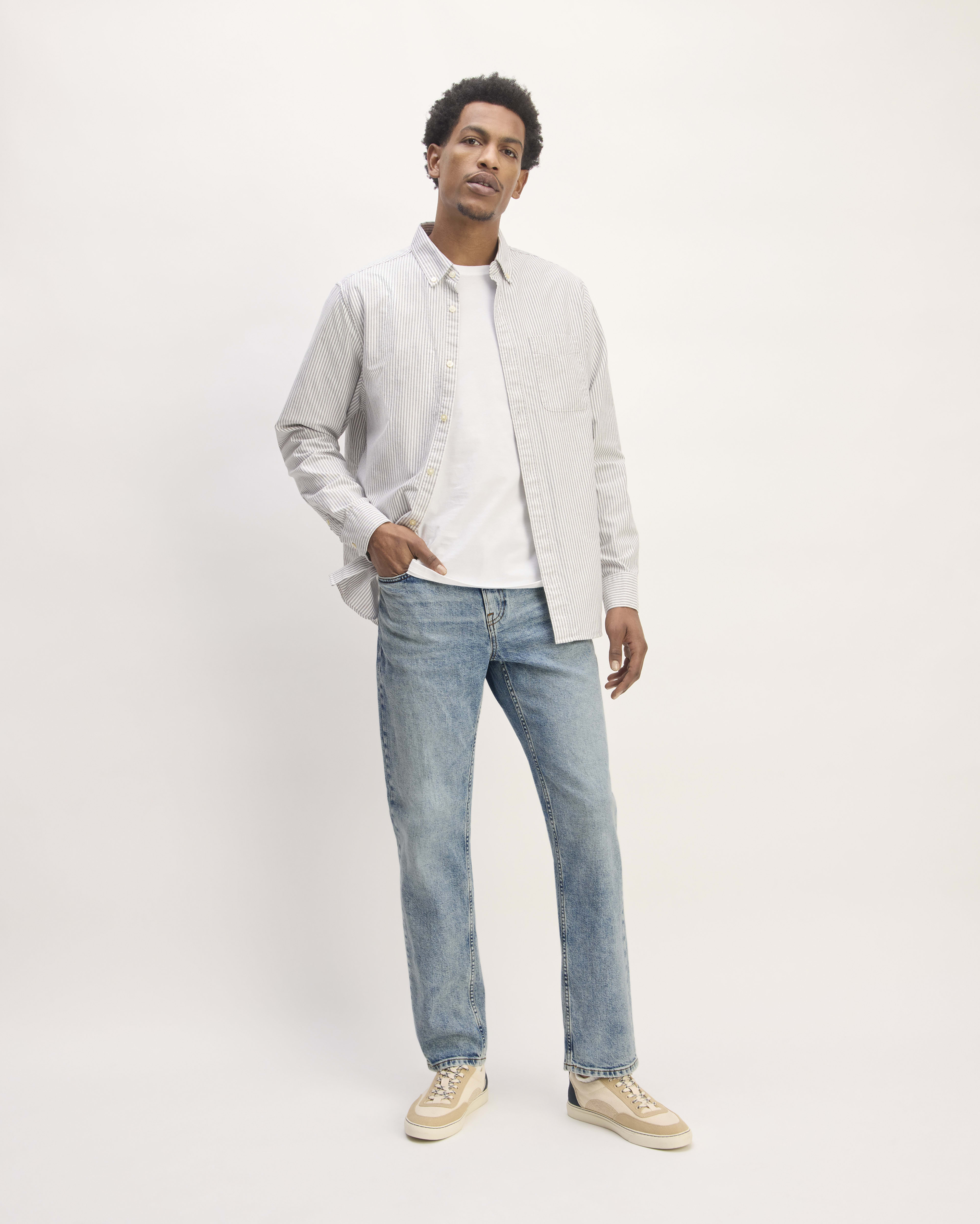 The Organic Cotton Straight Leg Jean Salt Lake Everlane