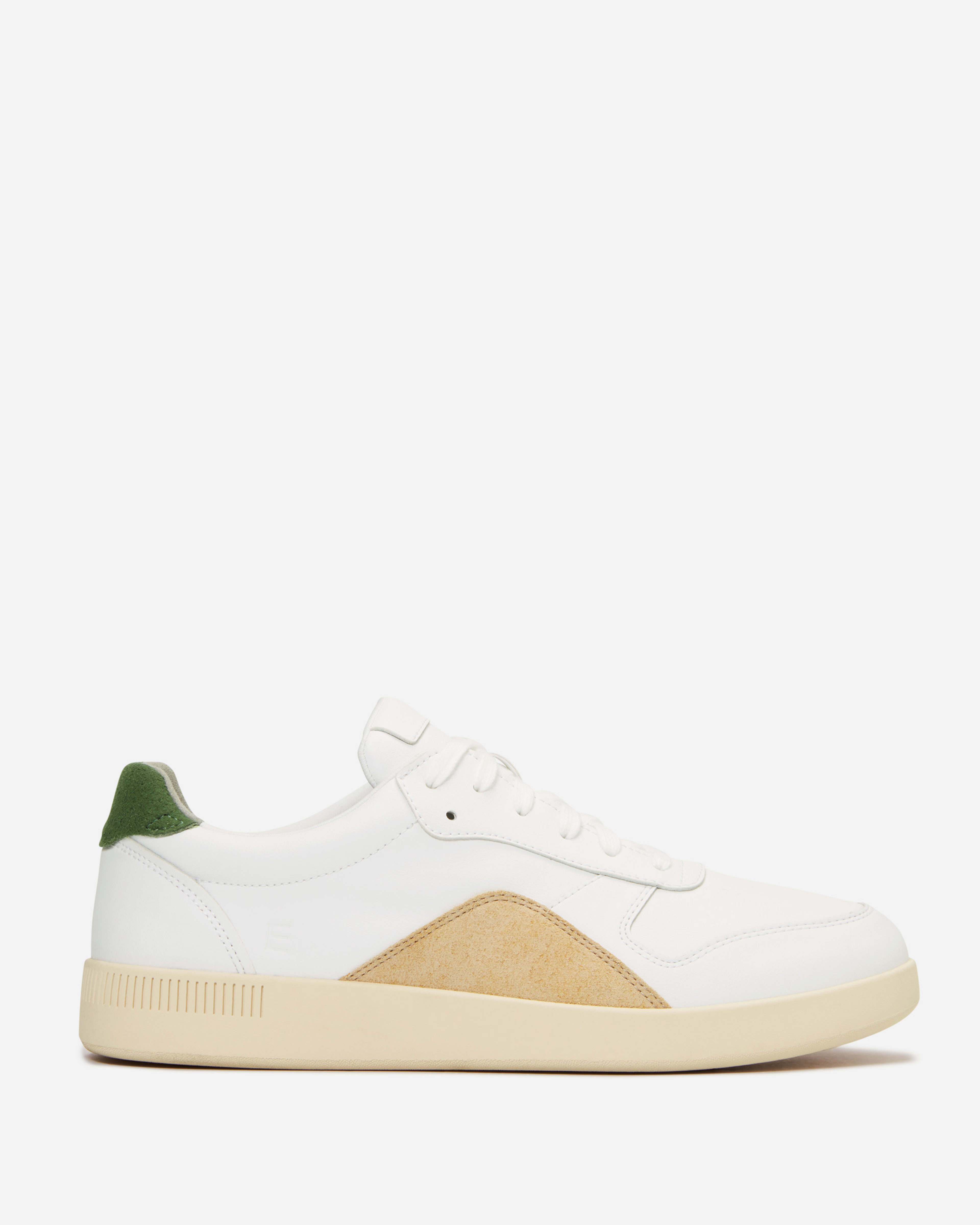 The ReLeather® Court Sneaker Canvas / Green Everlane