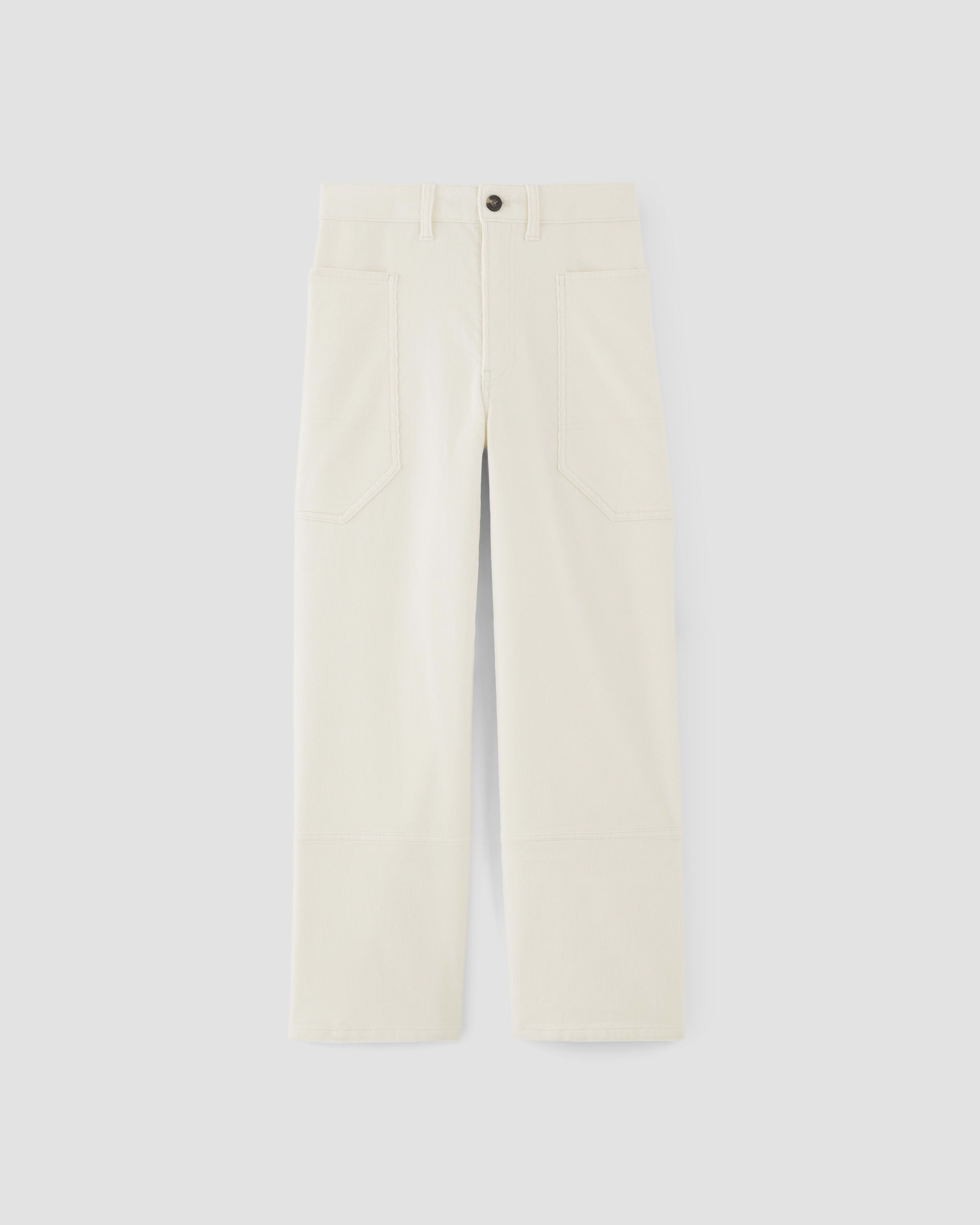 Yigal Corduroy Pant Bone Washed