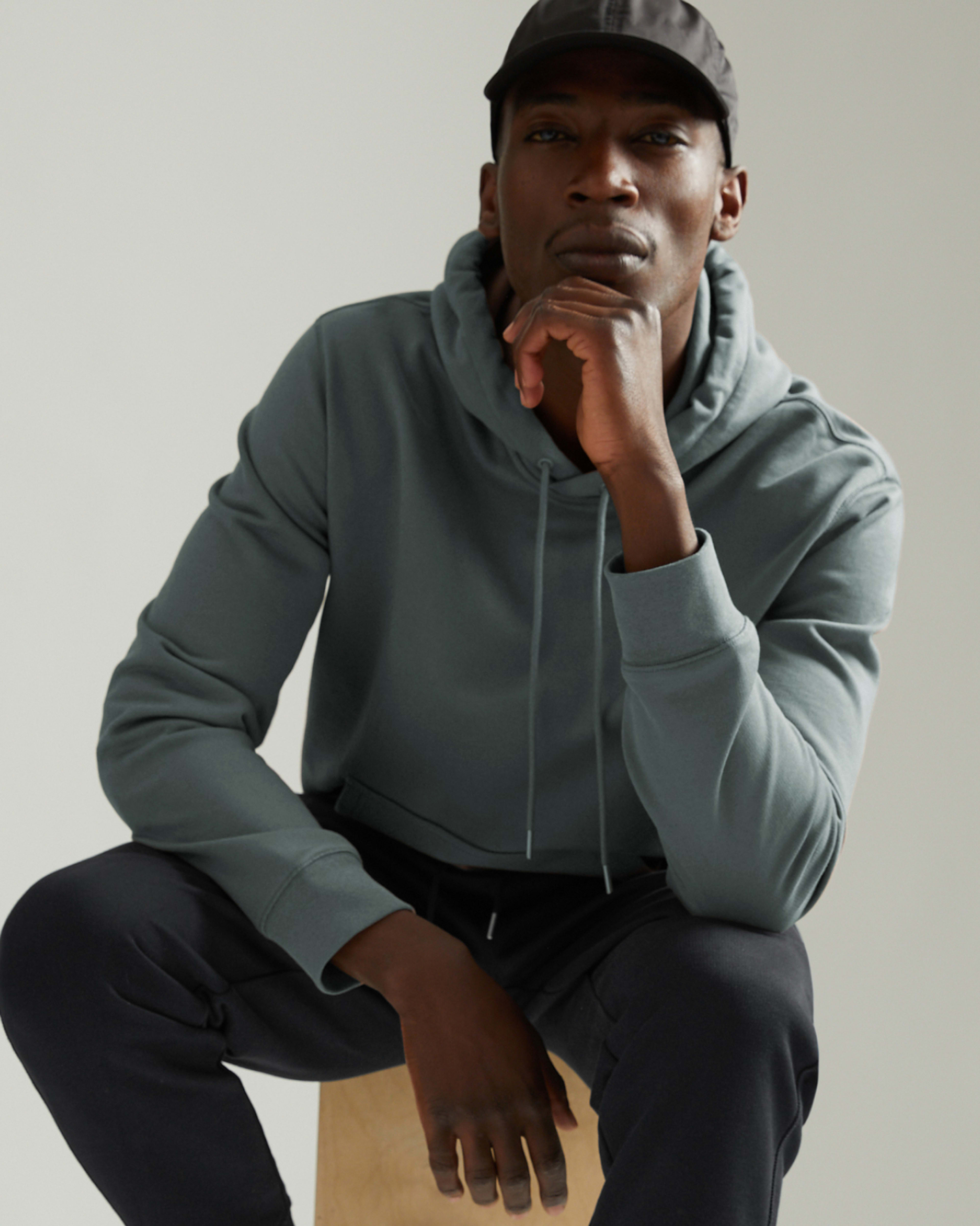 The French Terry Hoodie | Uniform Pine – Everlane