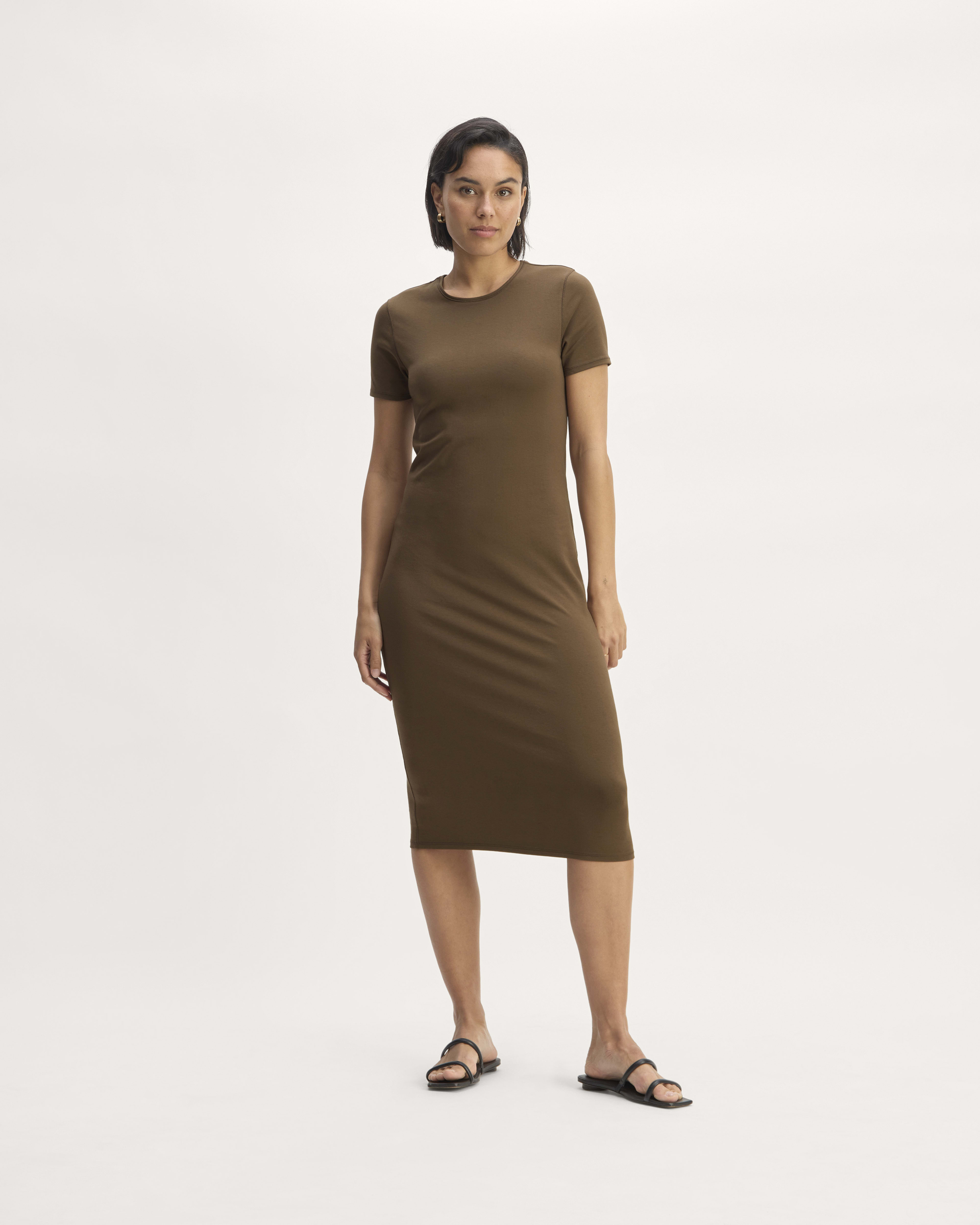 The Form Dress Cocoa – Everlane