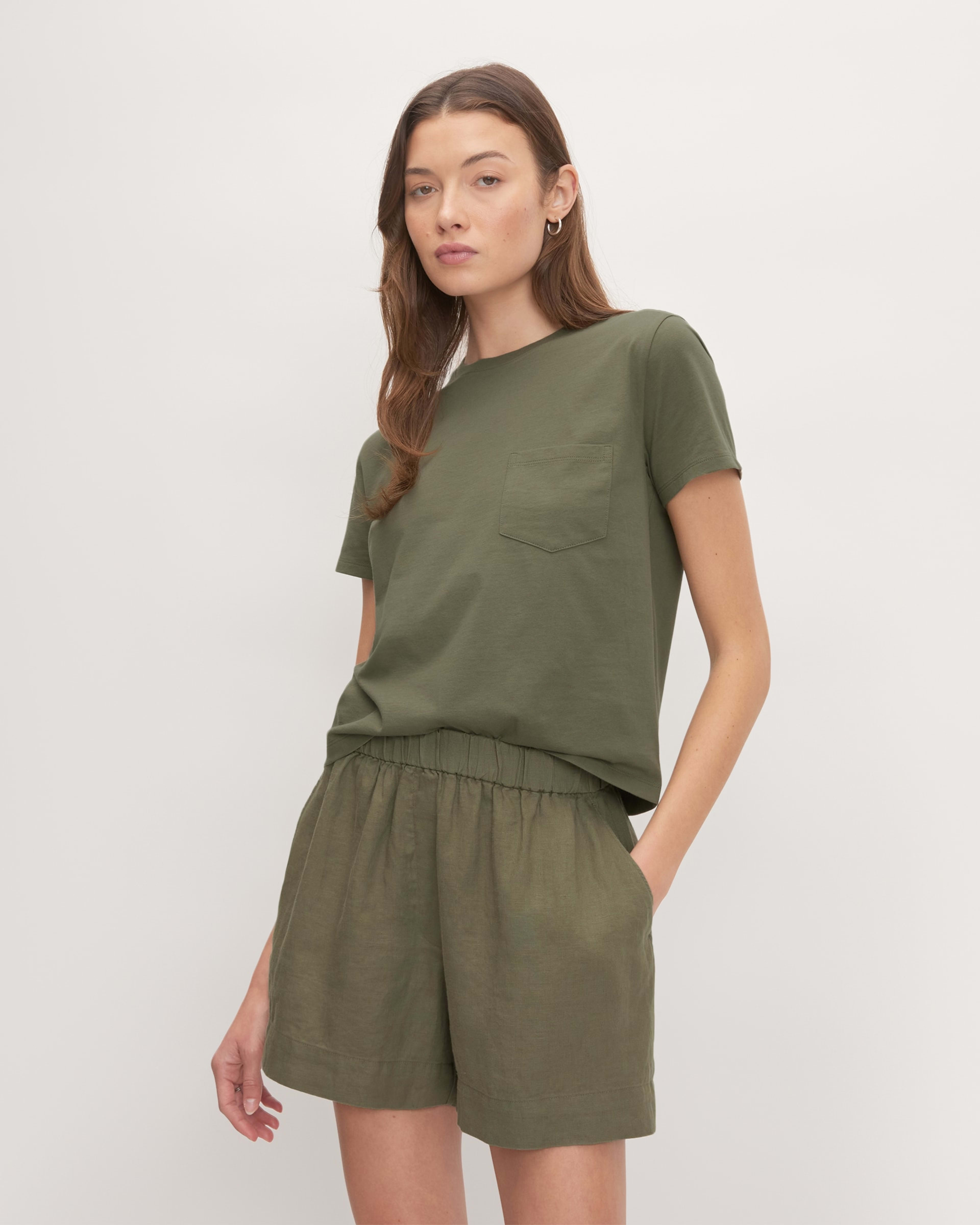 The Box-Cut Tee in Essential Cotton
