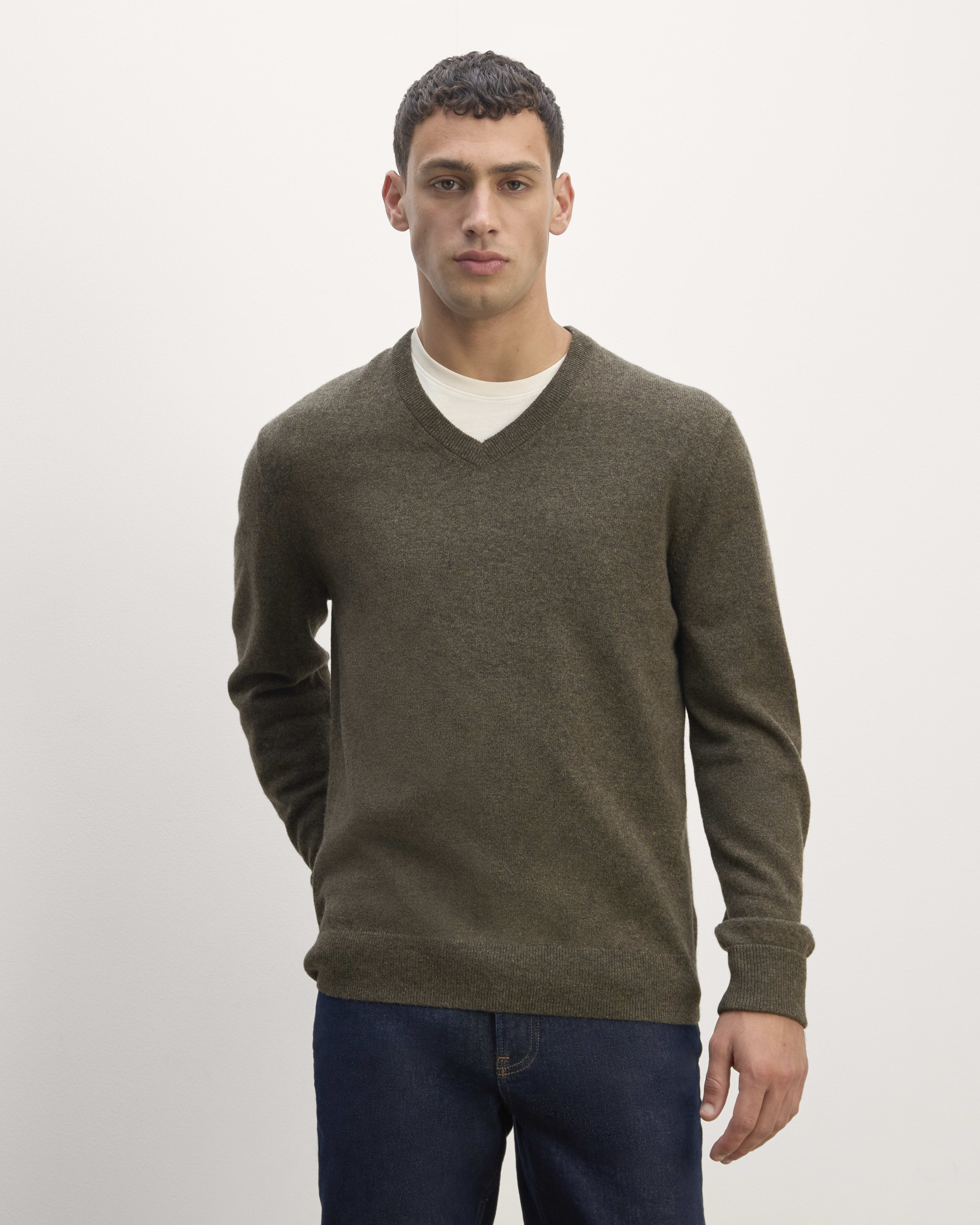 Everlane cashmere wrap sweater 2025