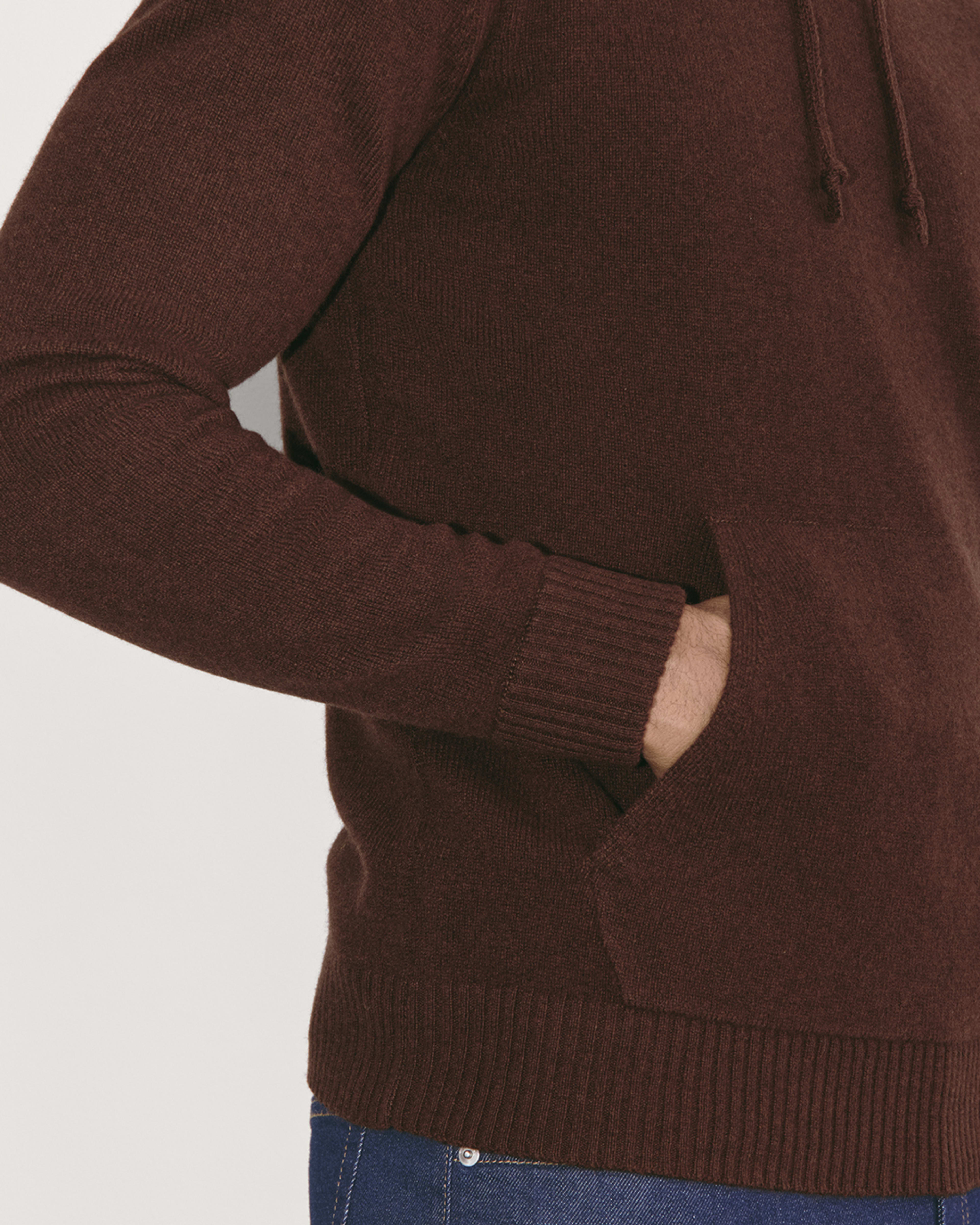 under the lights mock neck sweater | heather mahogany main image 0