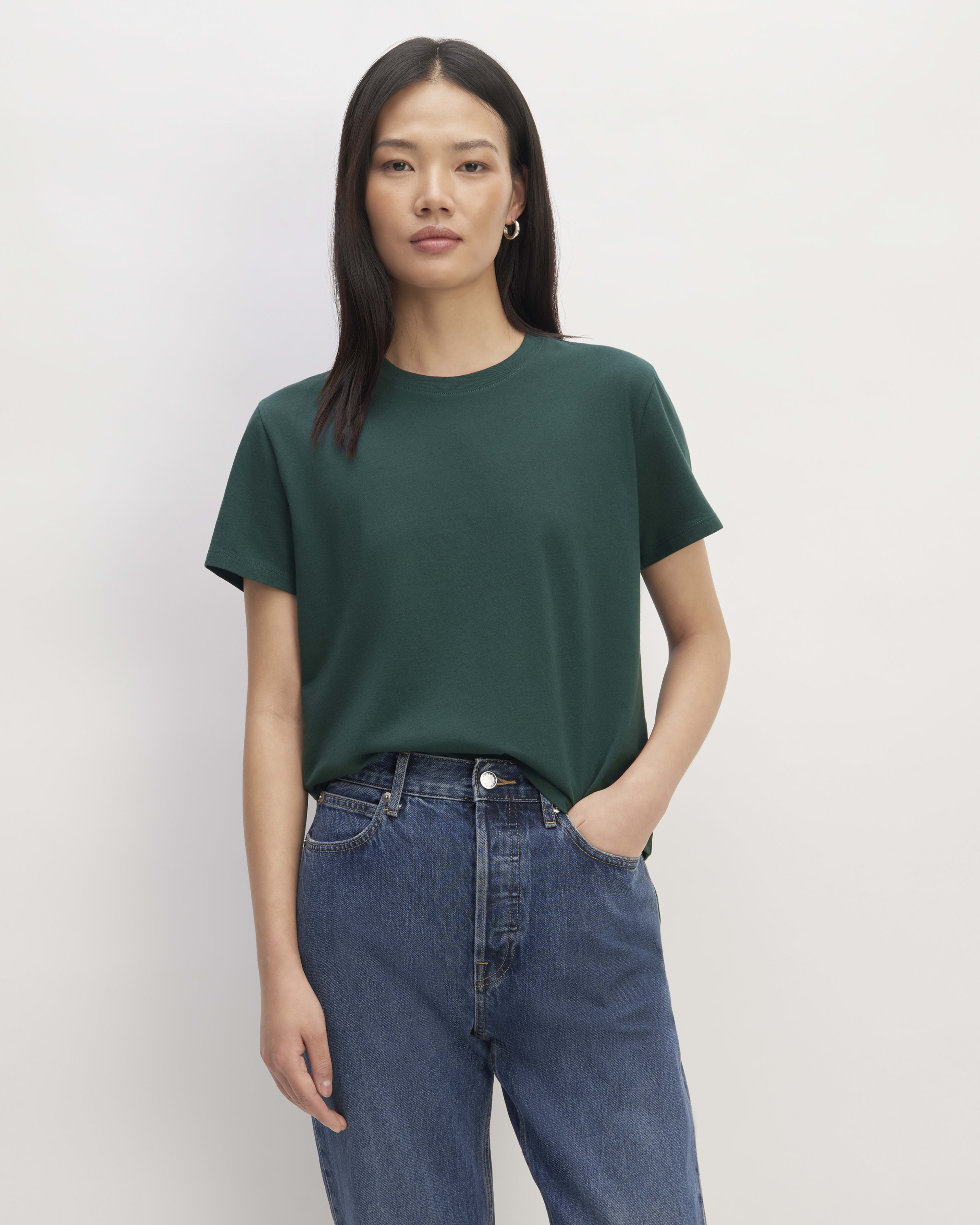 The Box-Cut Tee in Essential Cotton